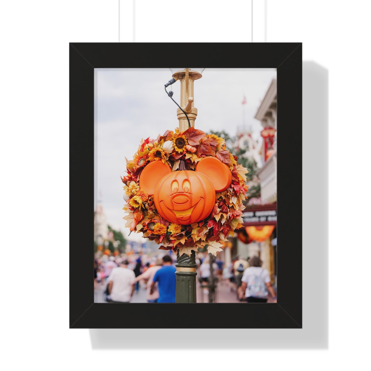 Pumpkin Mouse - Framed Print