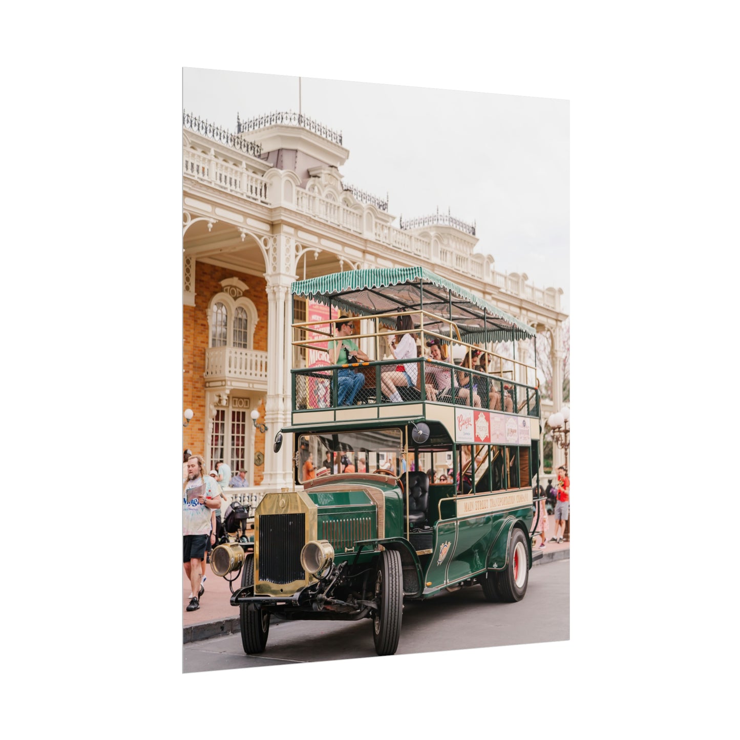 Main Street Transportation - Unframed Print