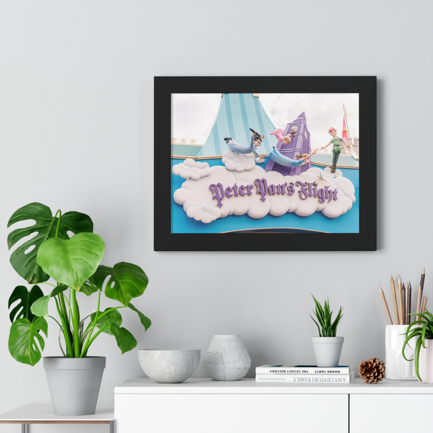 Flying Boy Print WDW