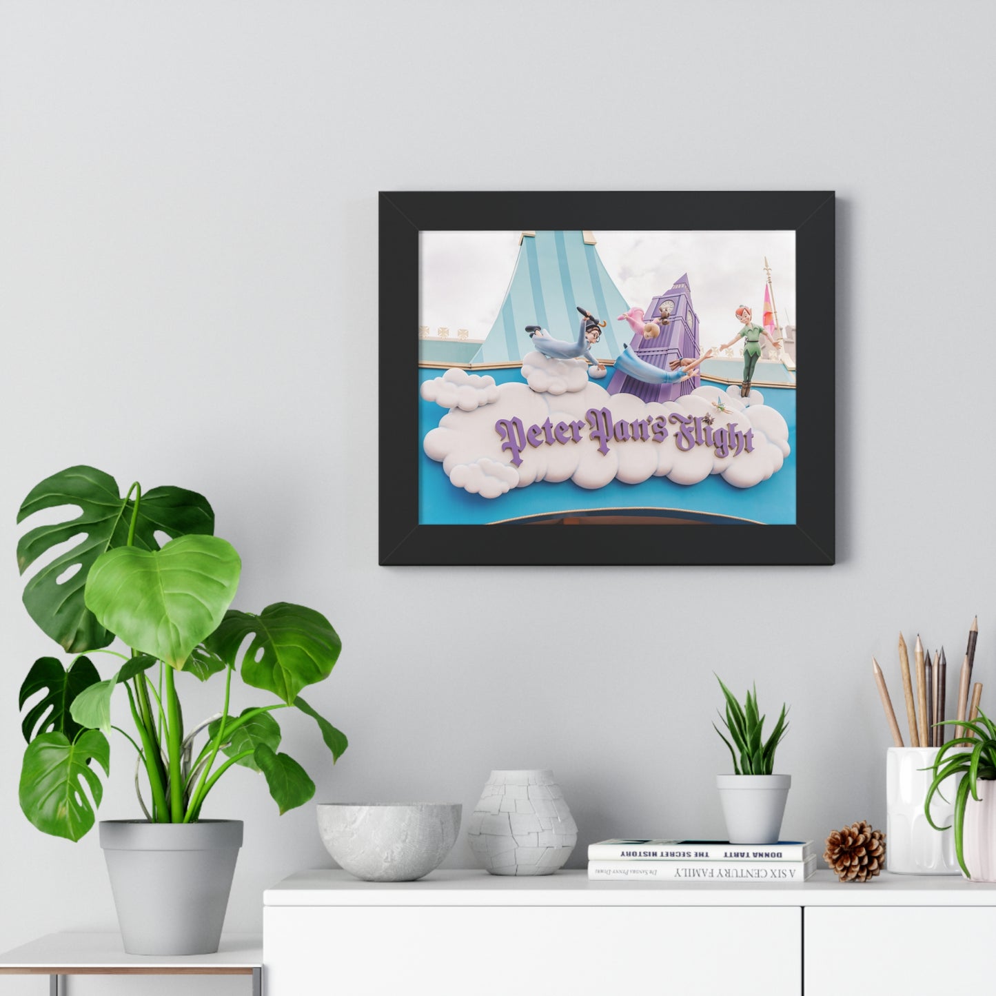 Flying Boy Print WDW