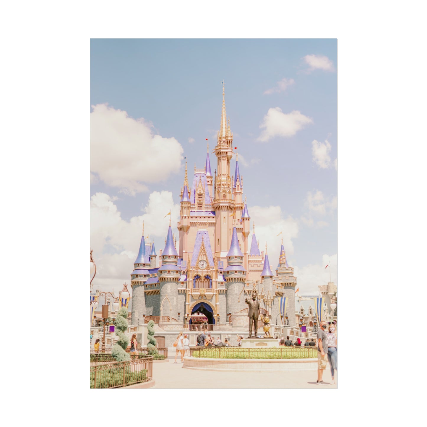 Pink Castle - Unframed Print