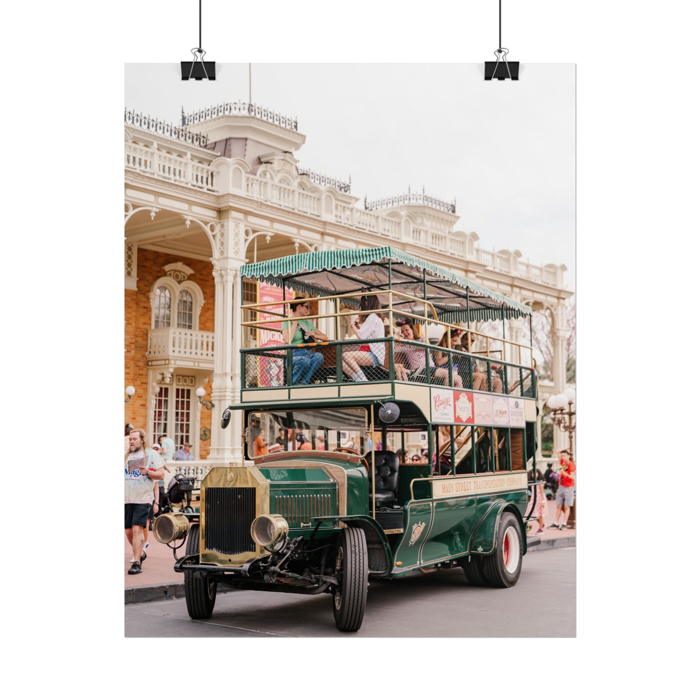 Main Street Transportation - Unframed Print