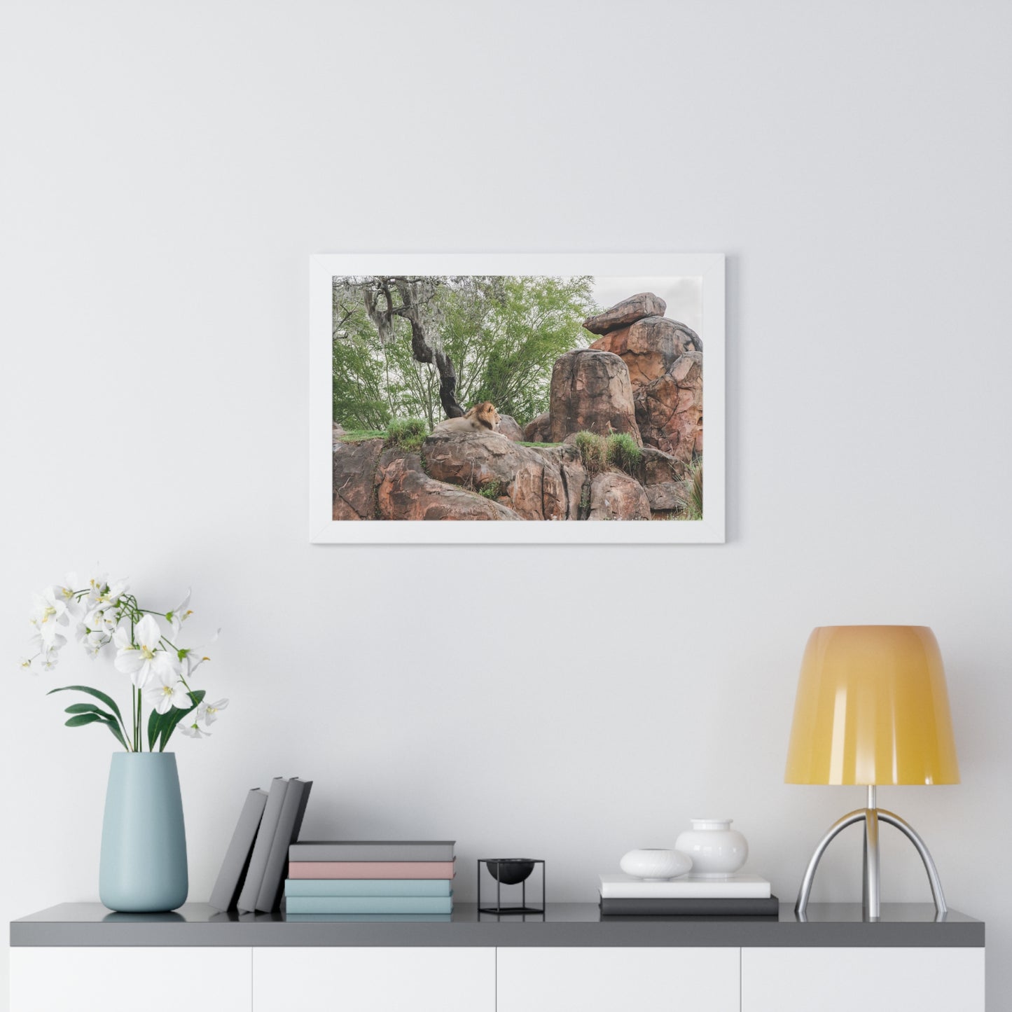 King of the Jungle - Framed Print