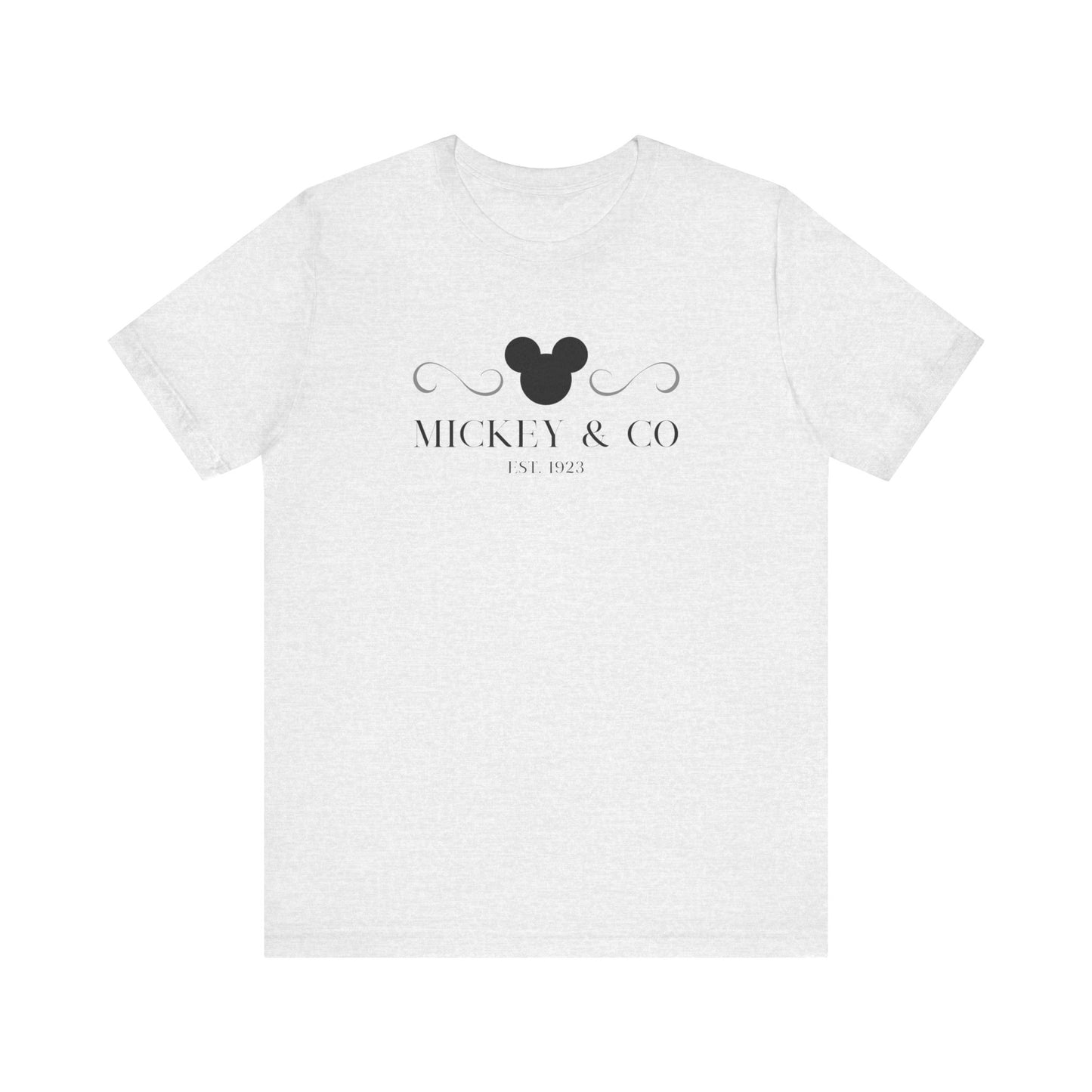 Mickey & Co Black Lettering T-Shirt