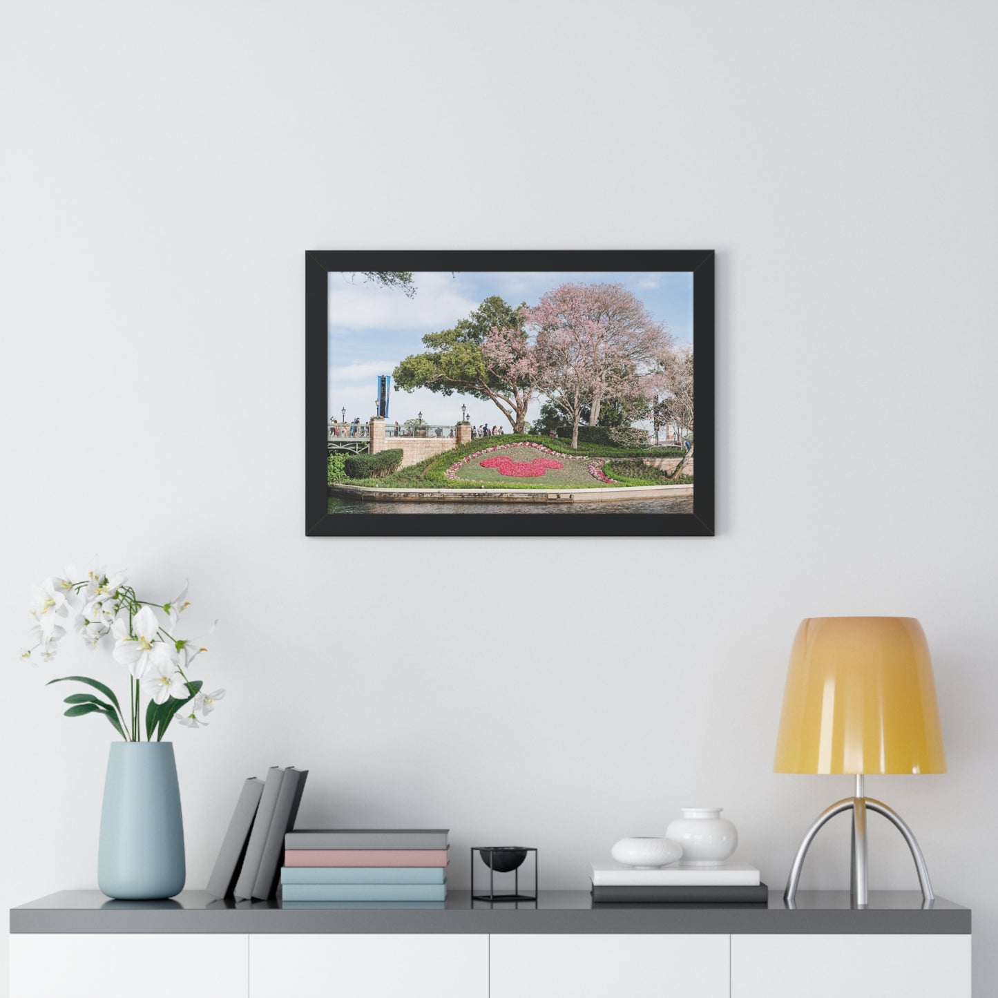 Spring in Magical France - Framed Print