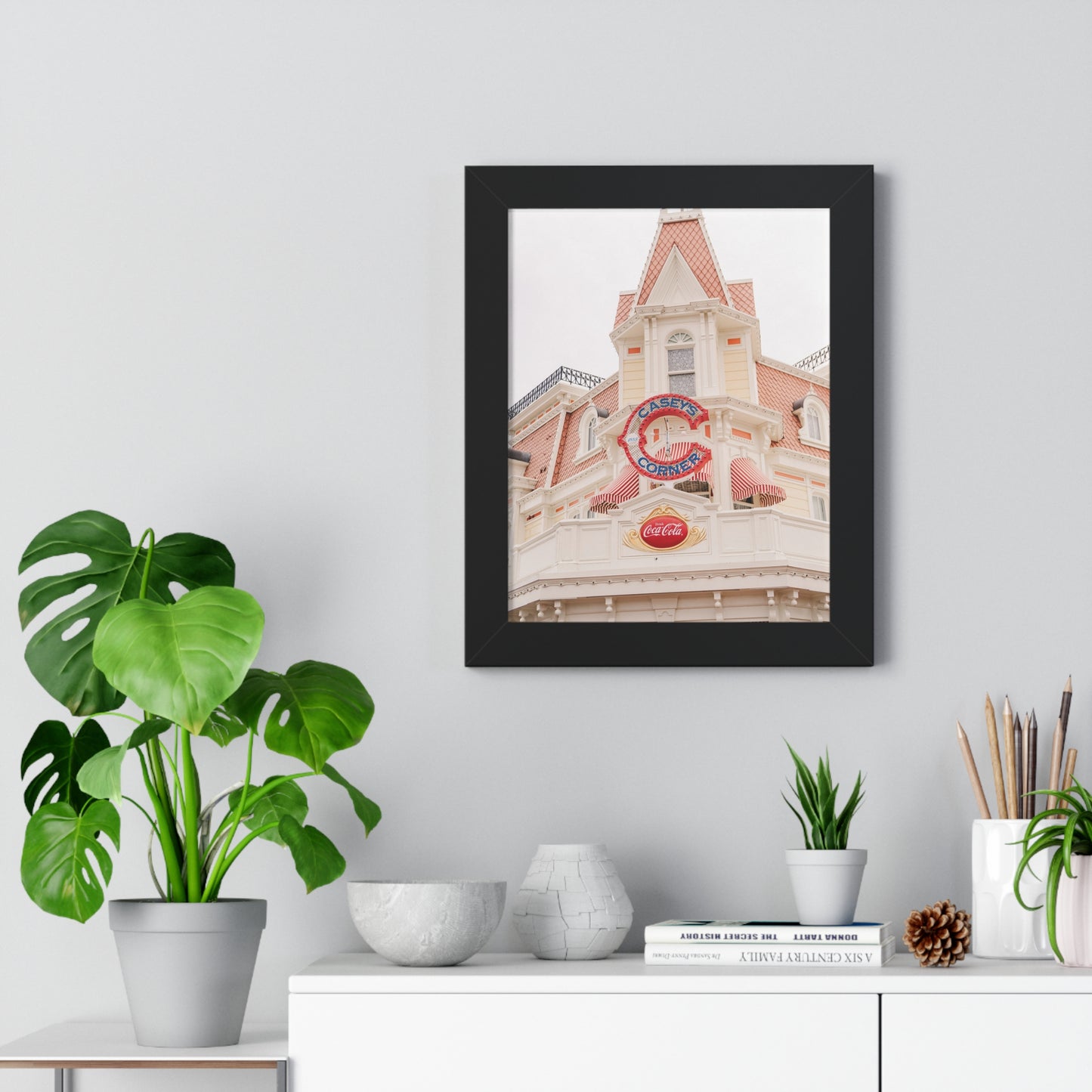 Main Street Hot Dogs - Framed Print