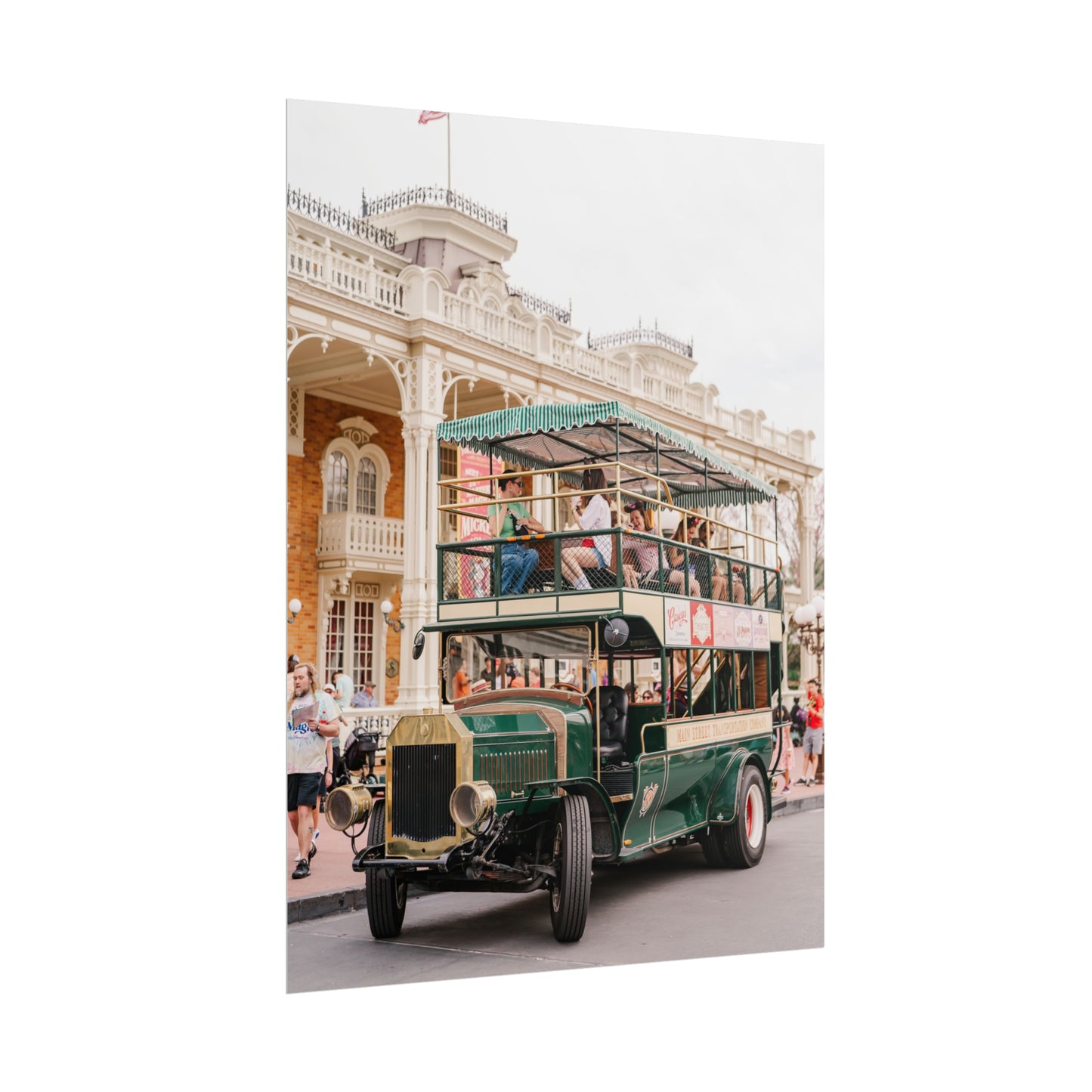 Main Street Transportation - Unframed Print