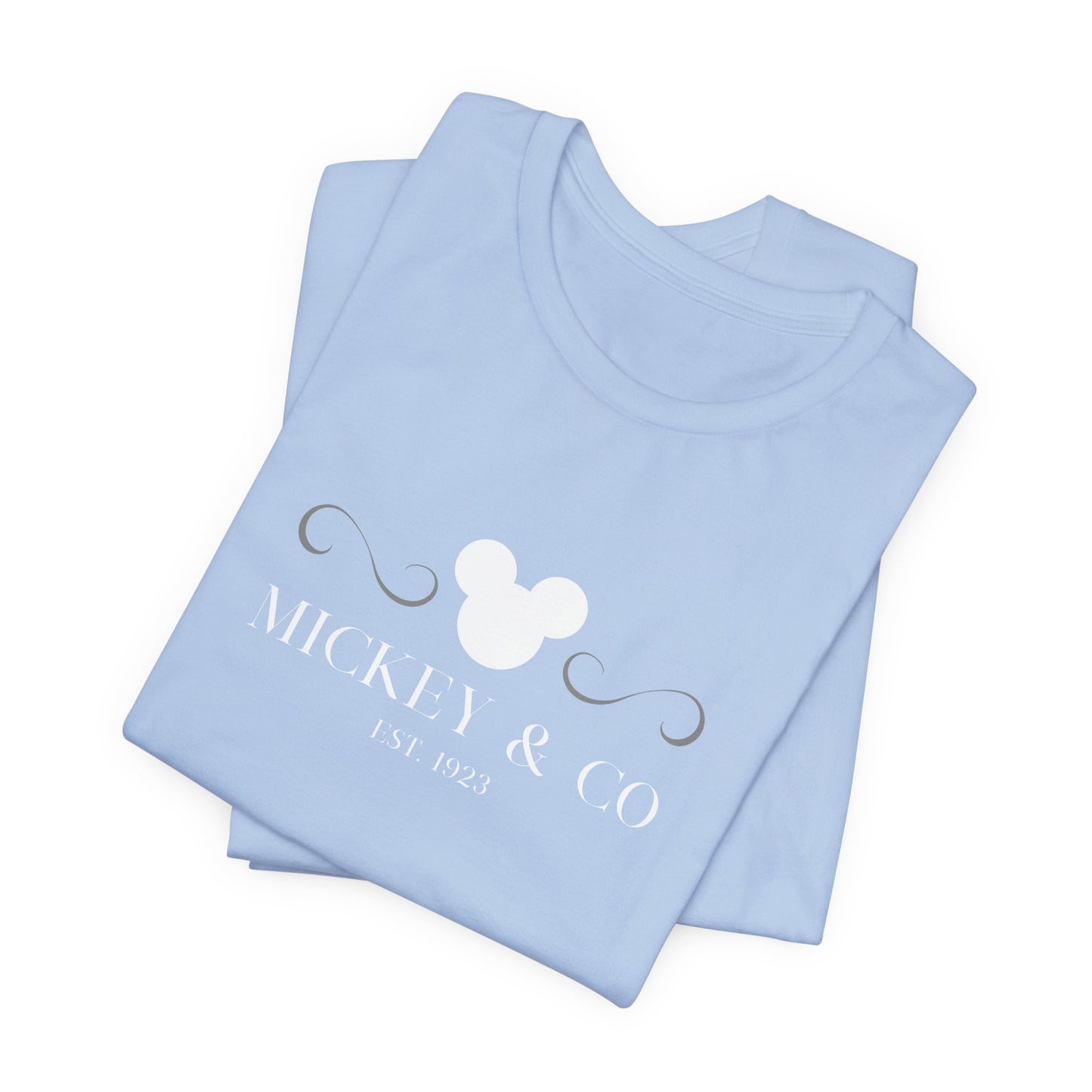 Mickey & Co White Lettering T-Shirt