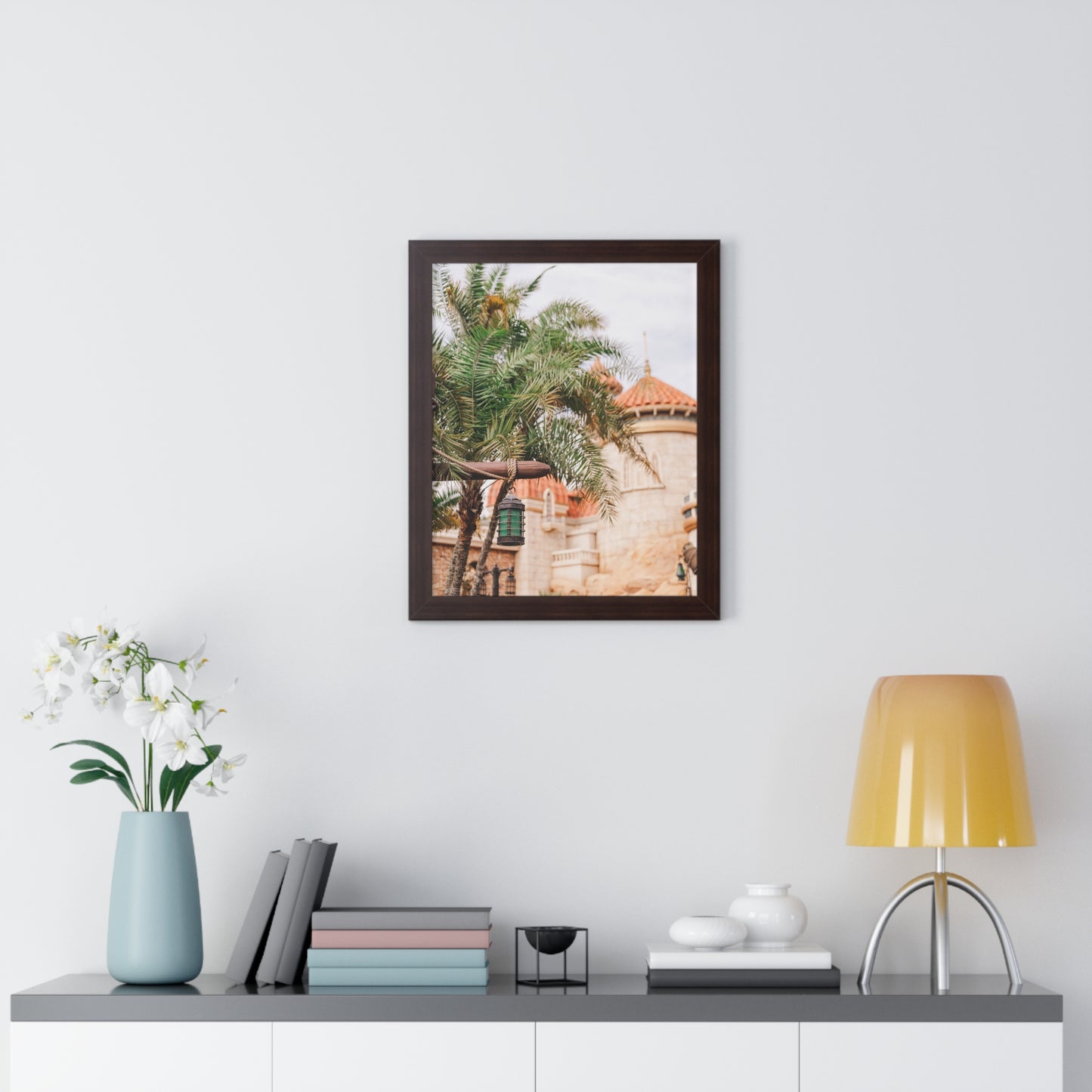 A Mermaid Palm - Framed Print