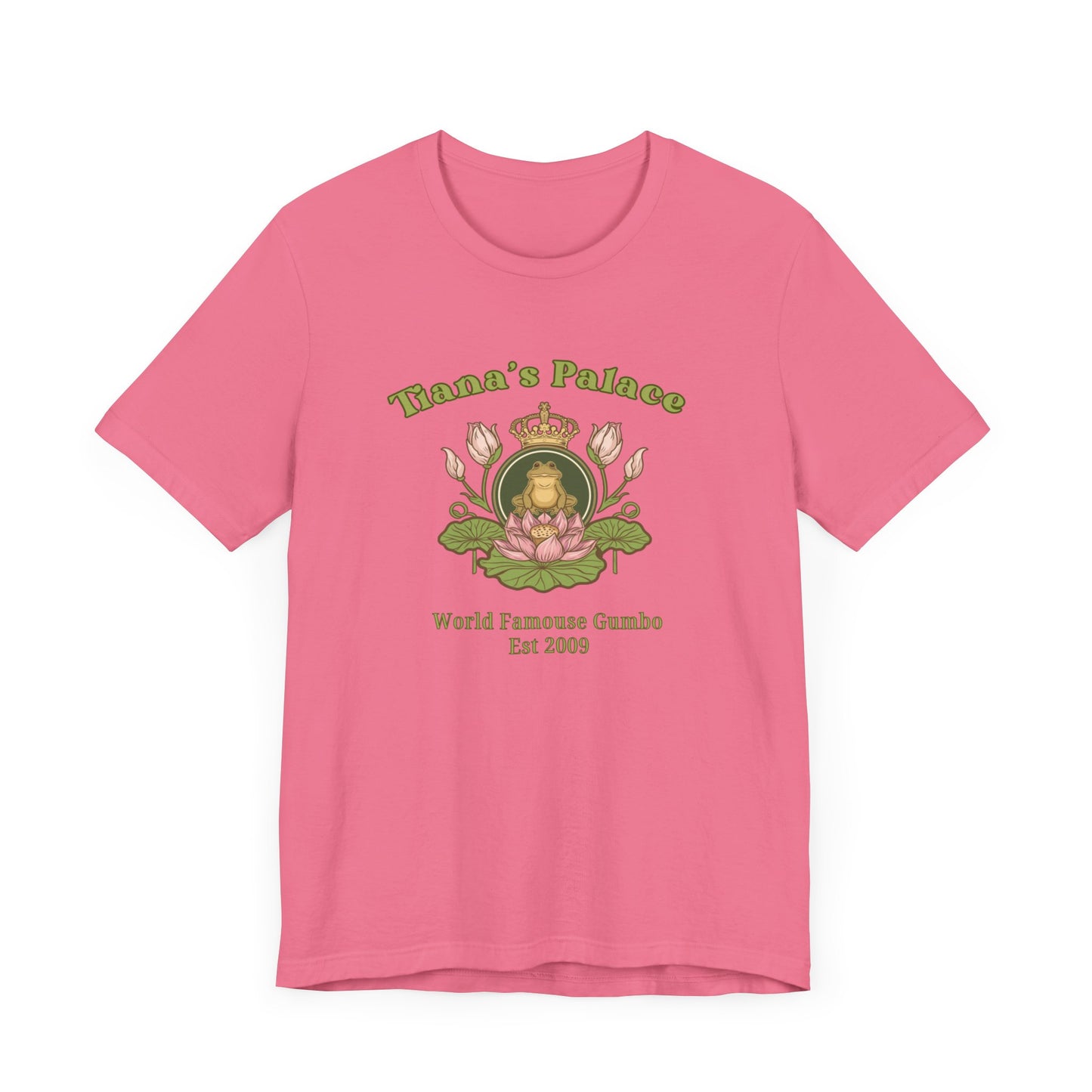 Tiana's Palace Frog Prince Logo T-Shirt