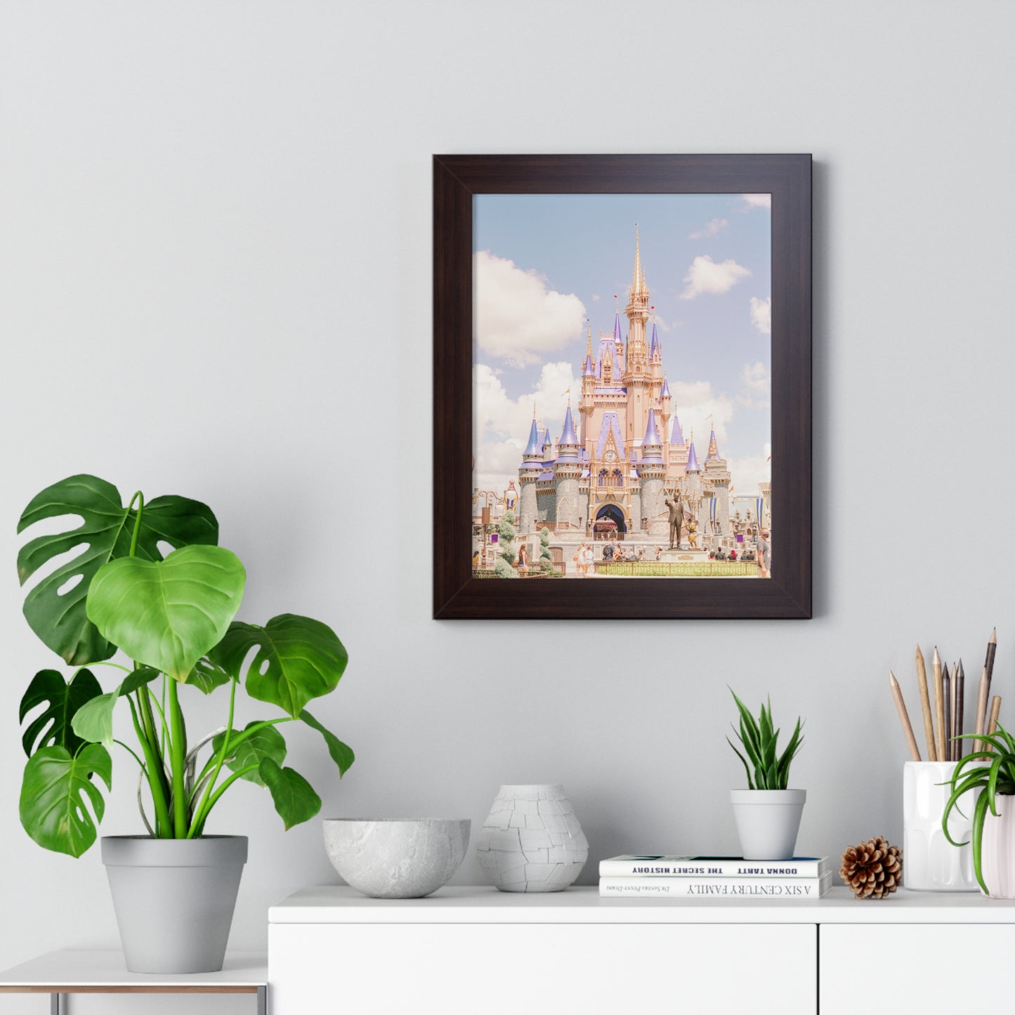 Dreamy Castle - Framed Print