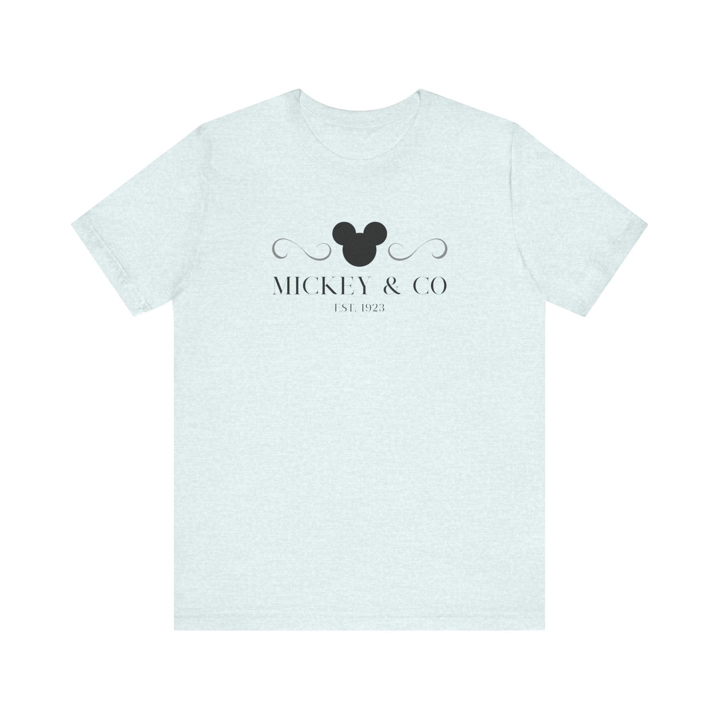 Mickey & Co Black Lettering T-Shirt