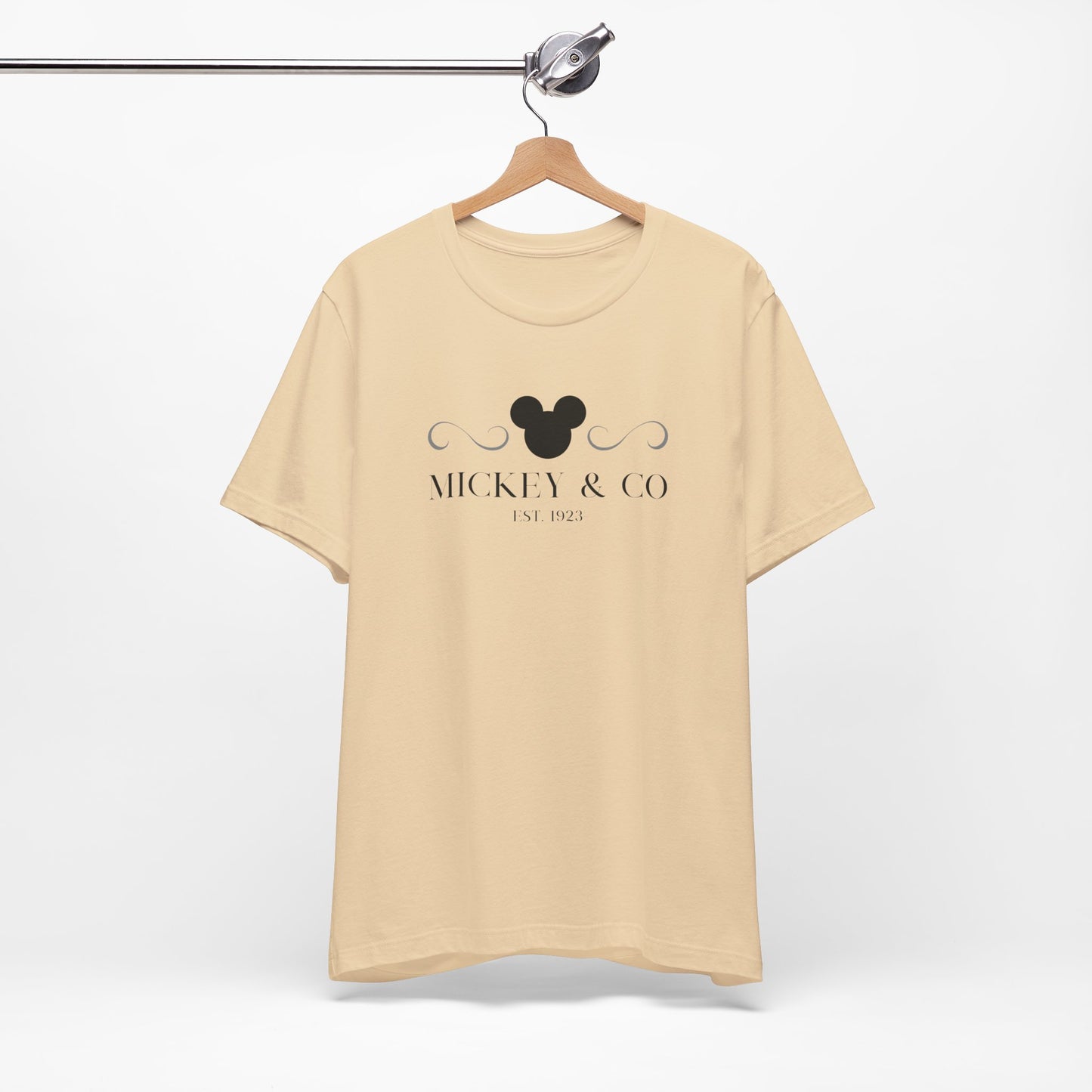 Mickey & Co Black Lettering T-Shirt