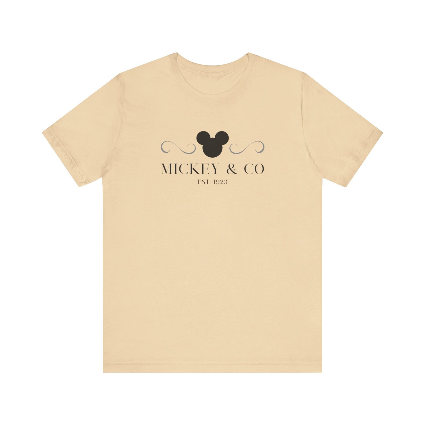 Mickey & Co Black Lettering T-Shirt