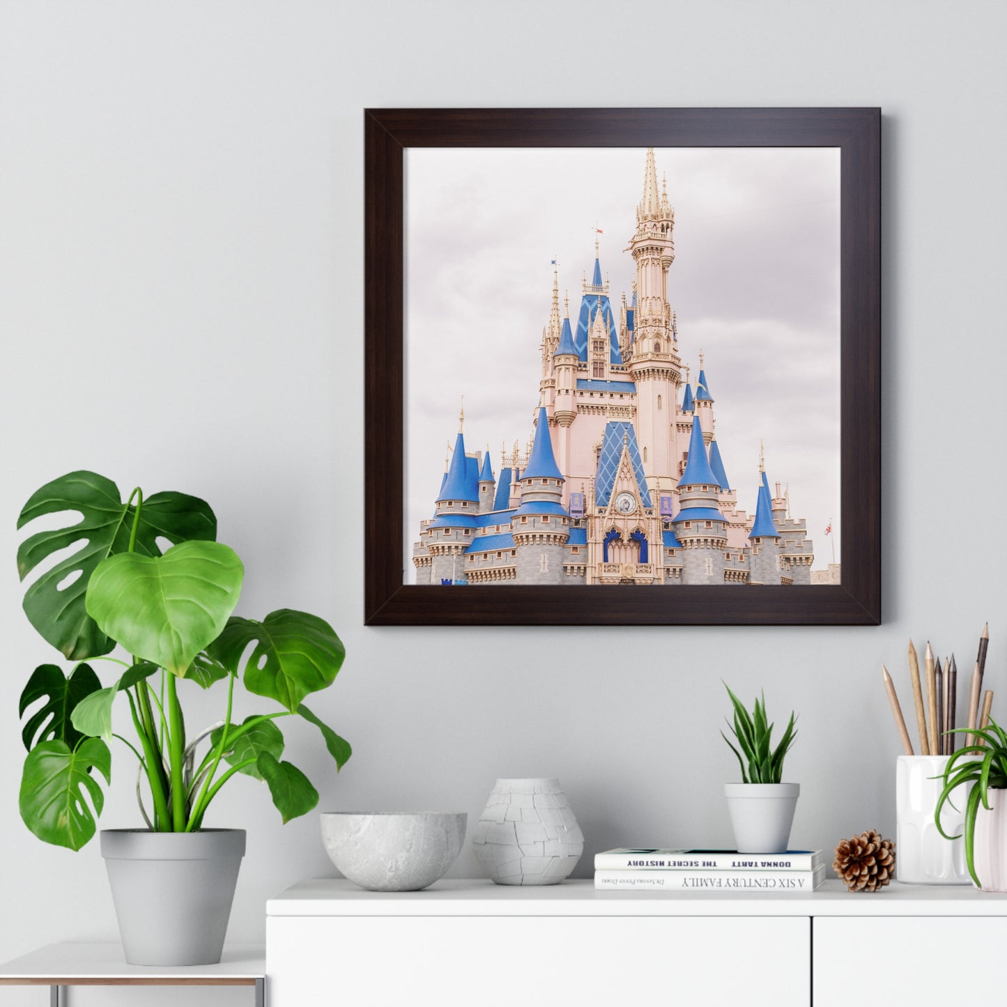 The Most Magical Place on Earth - Framed Print