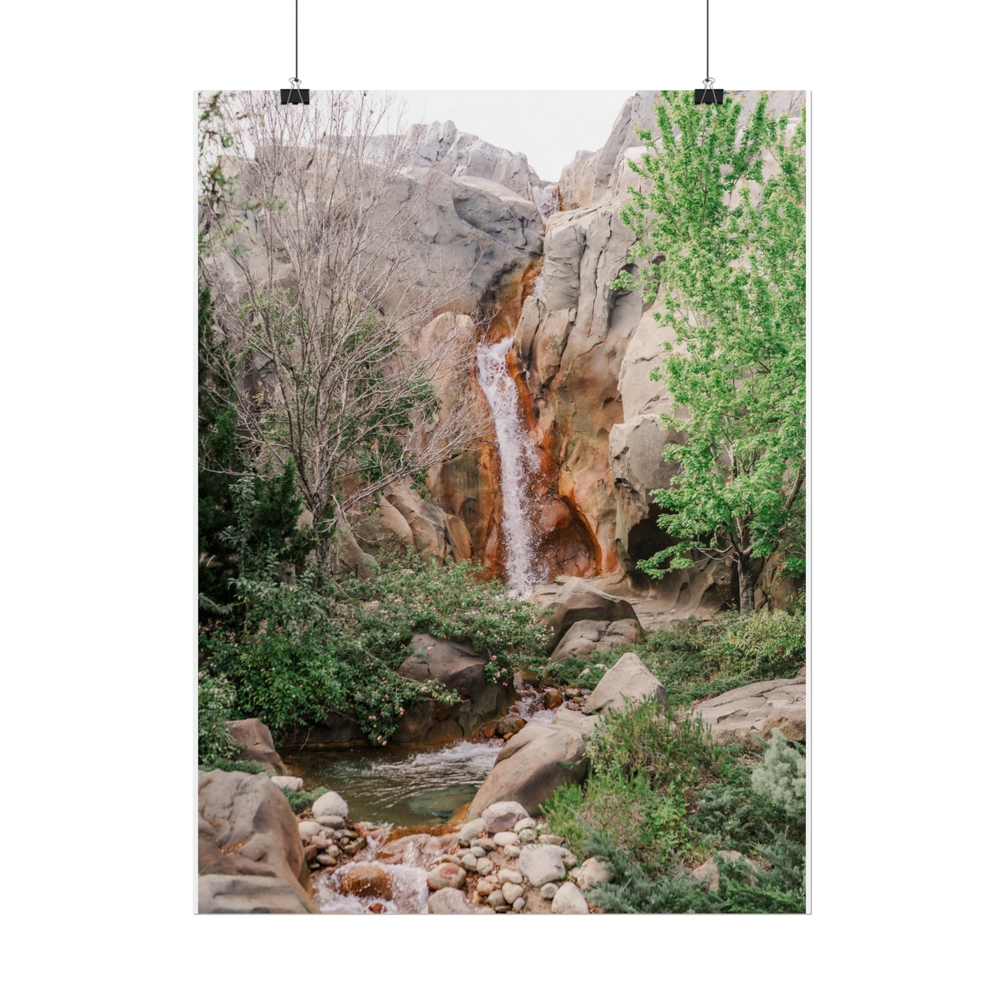 French Waterfall - Unframed Print