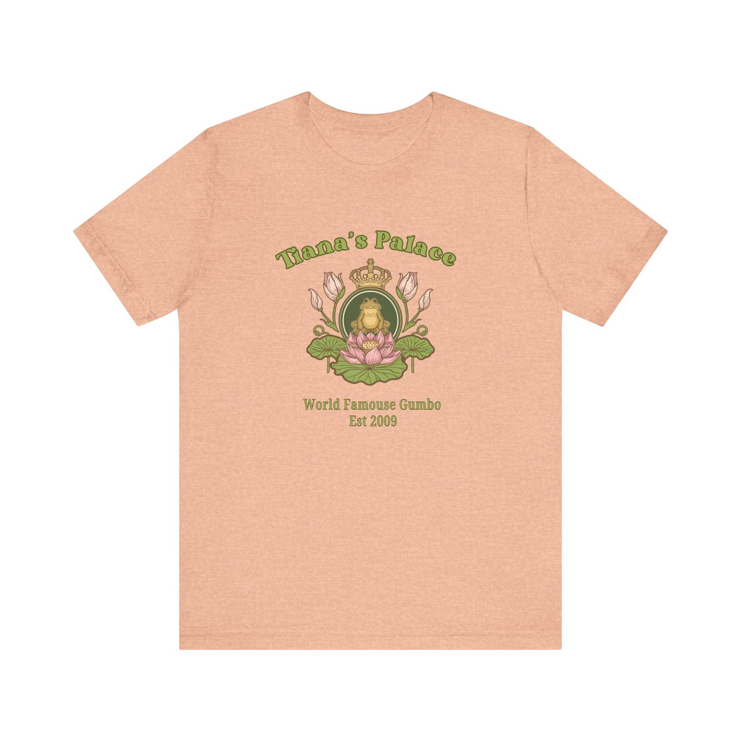 Tiana's Palace Frog Prince Logo T-Shirt