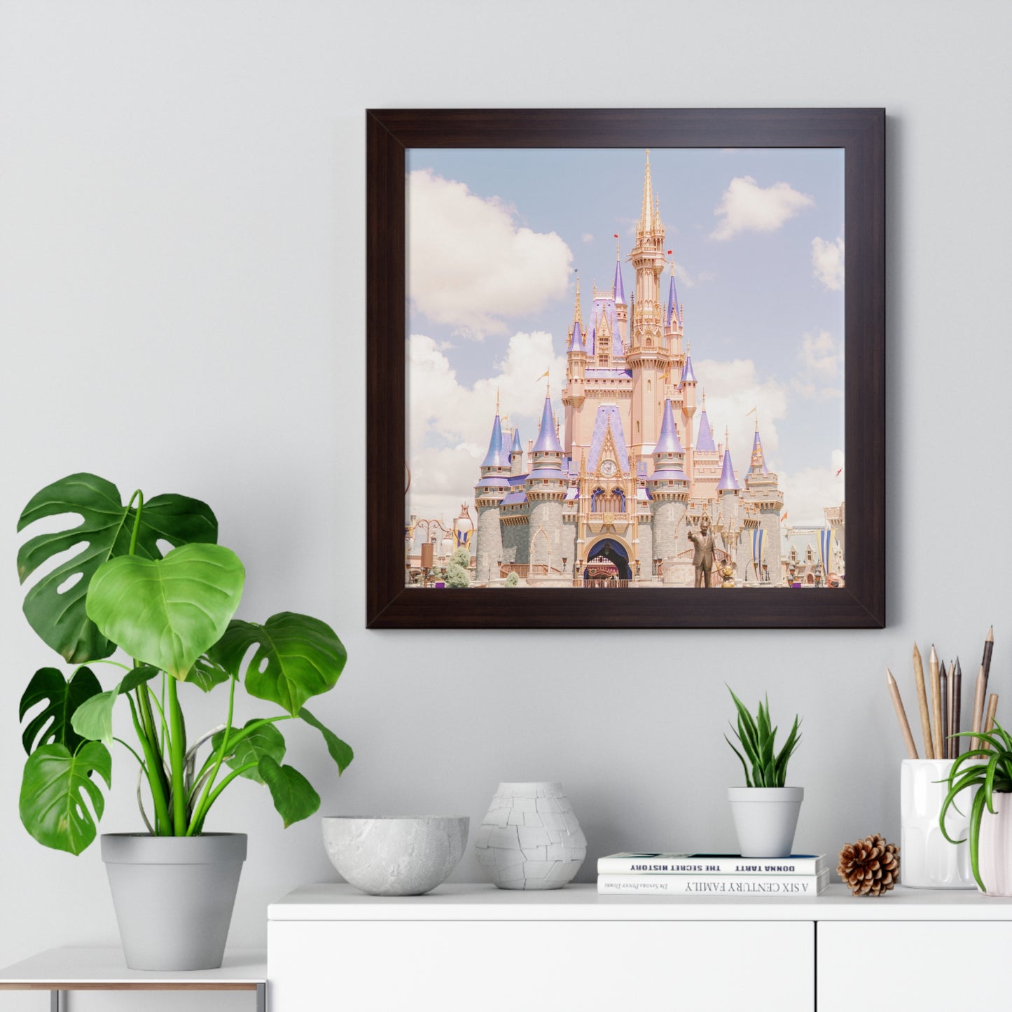 Dreamy Castle - Framed Print