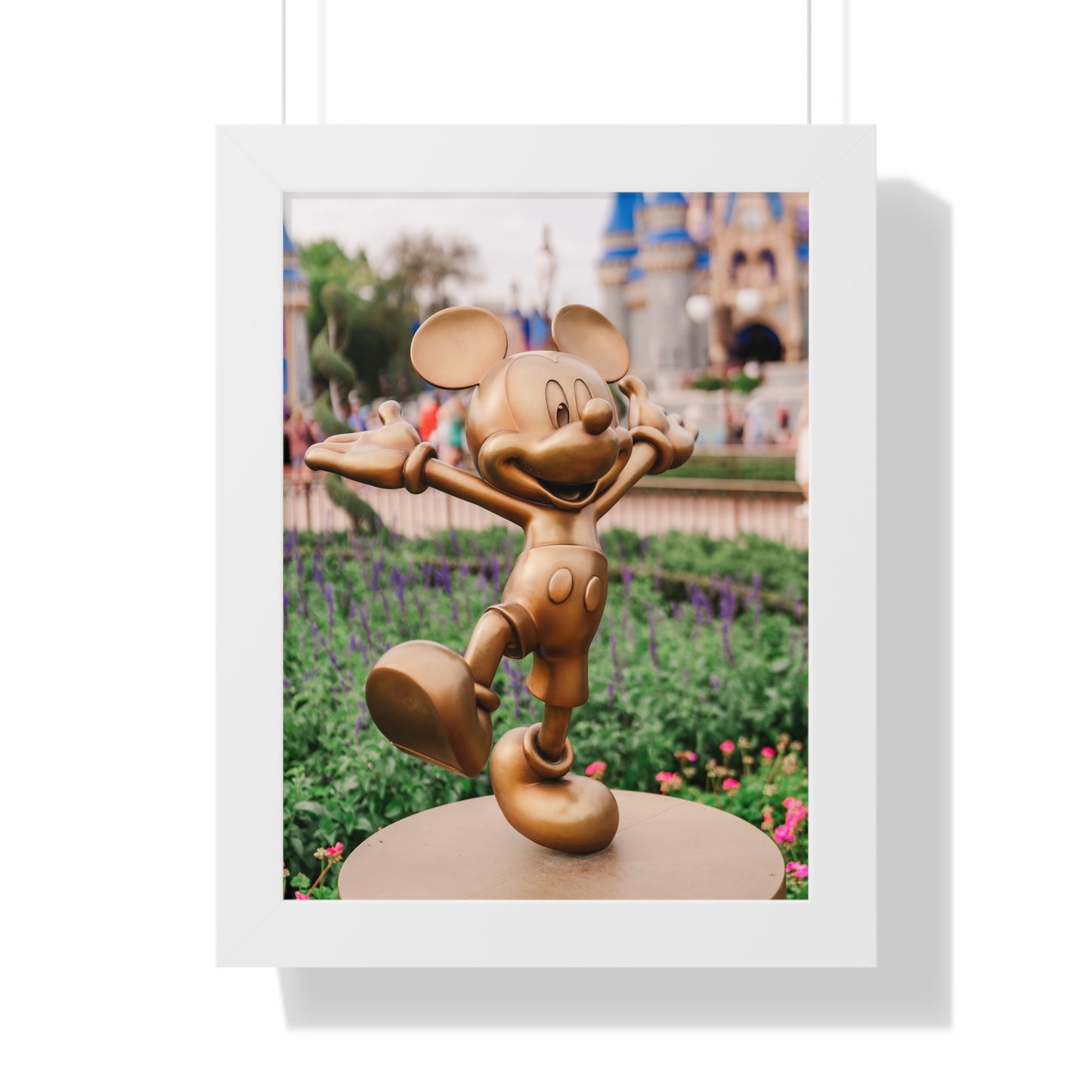 Golden Male Mouse - Framed Print