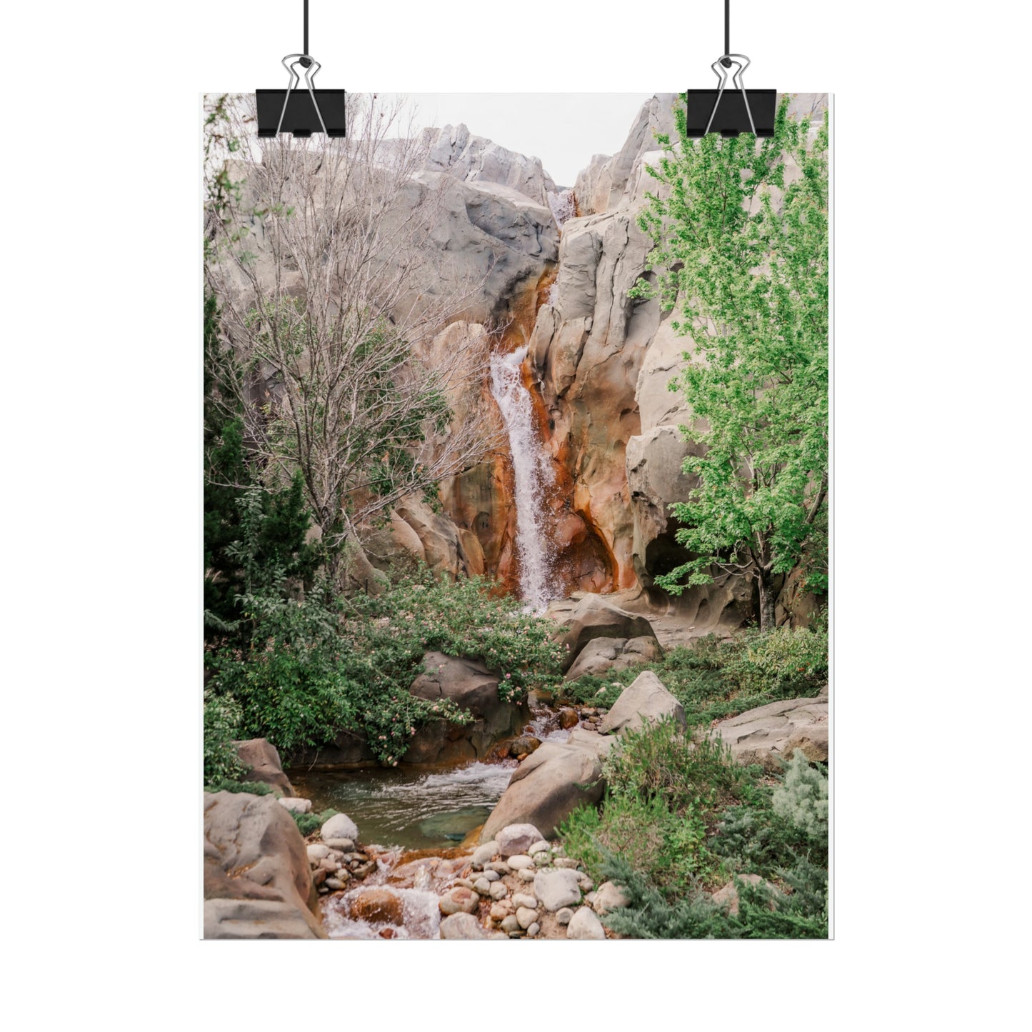 French Waterfall - Unframed Print