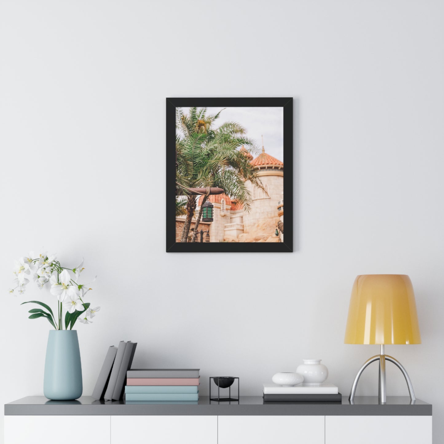 A Mermaid Palm - Framed Print