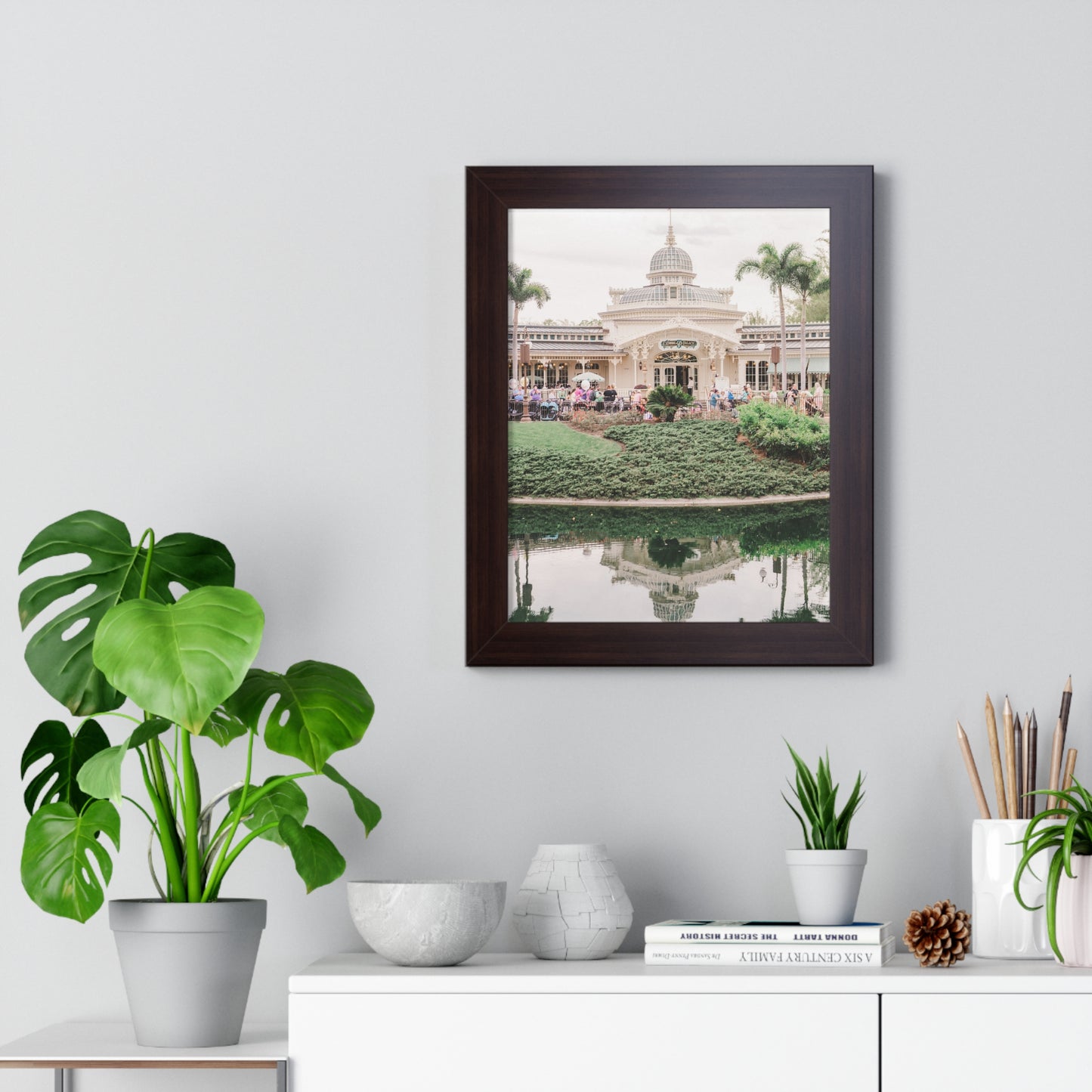 Palace of Crystal - Framed Print