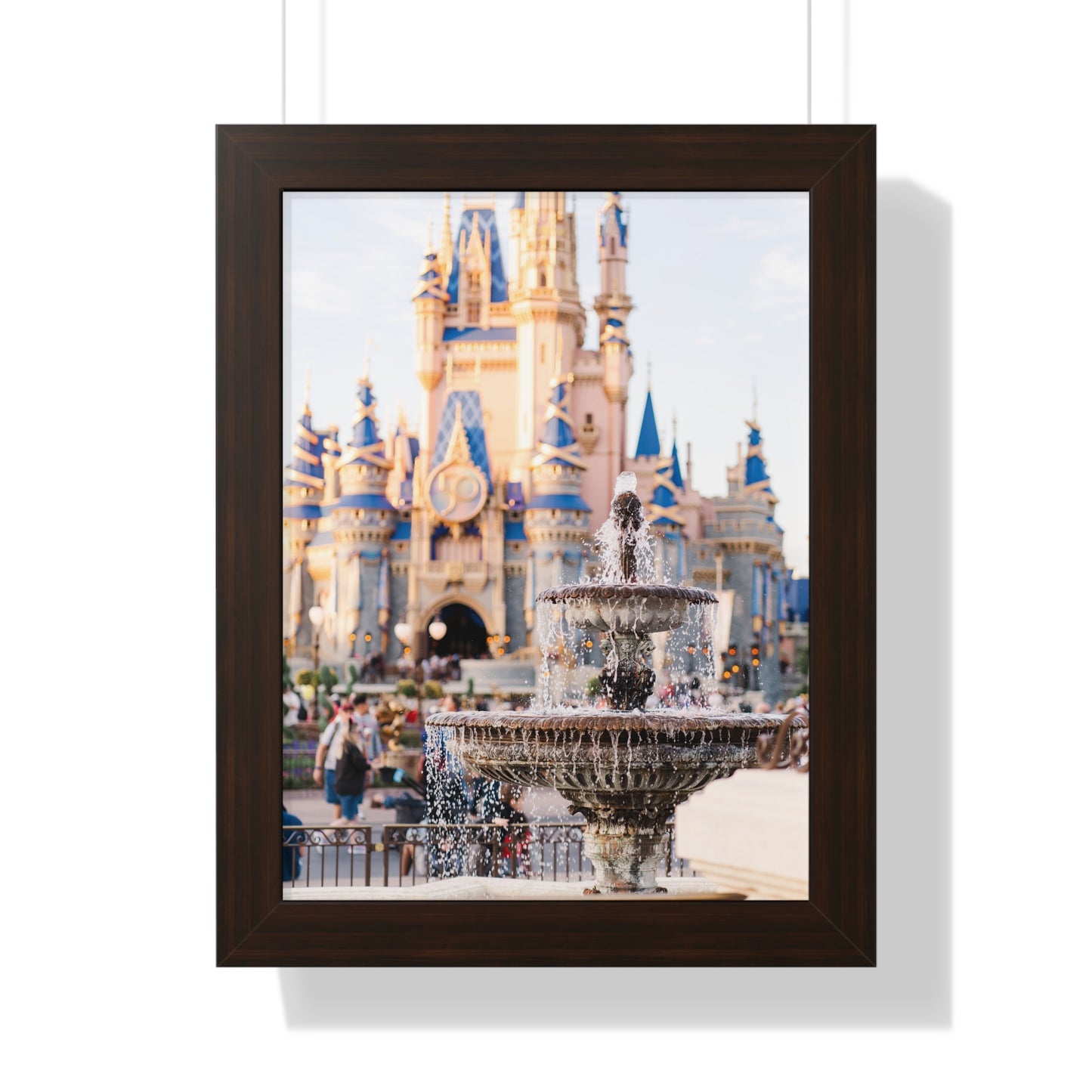 Magic Fountain - Framed Print