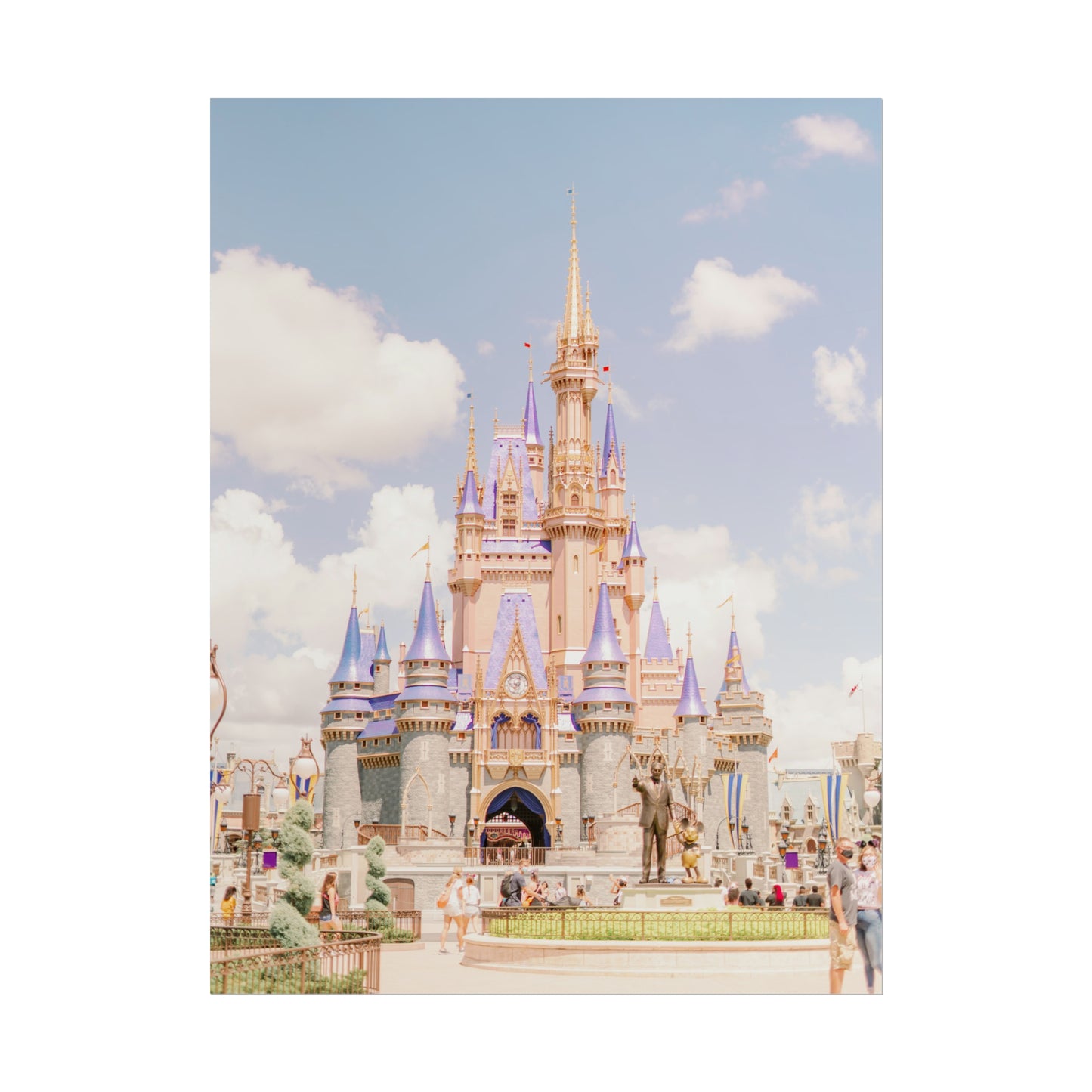 Pink Castle - Unframed Print