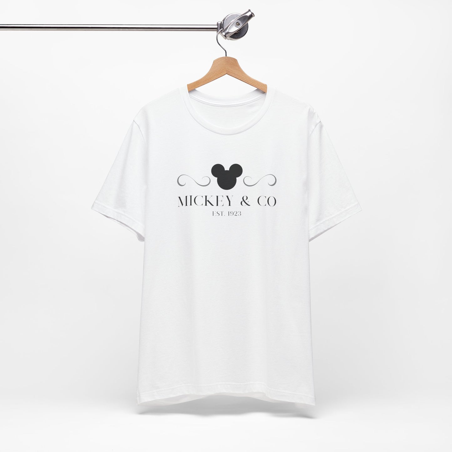 Mickey & Co Black Lettering T-Shirt