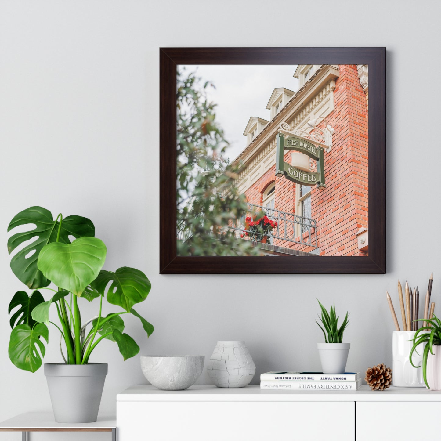 Heaven is on Main Street - Framed Print