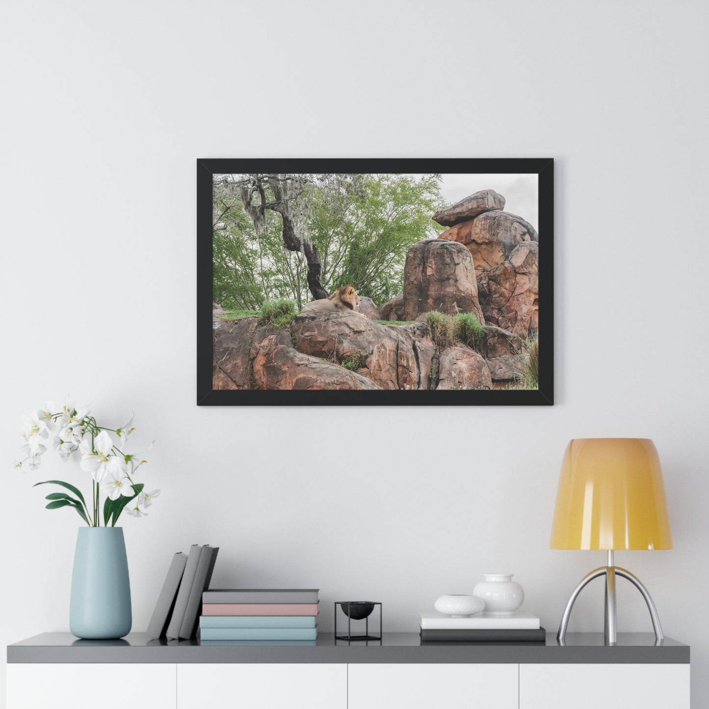 King of the Jungle - Framed Print