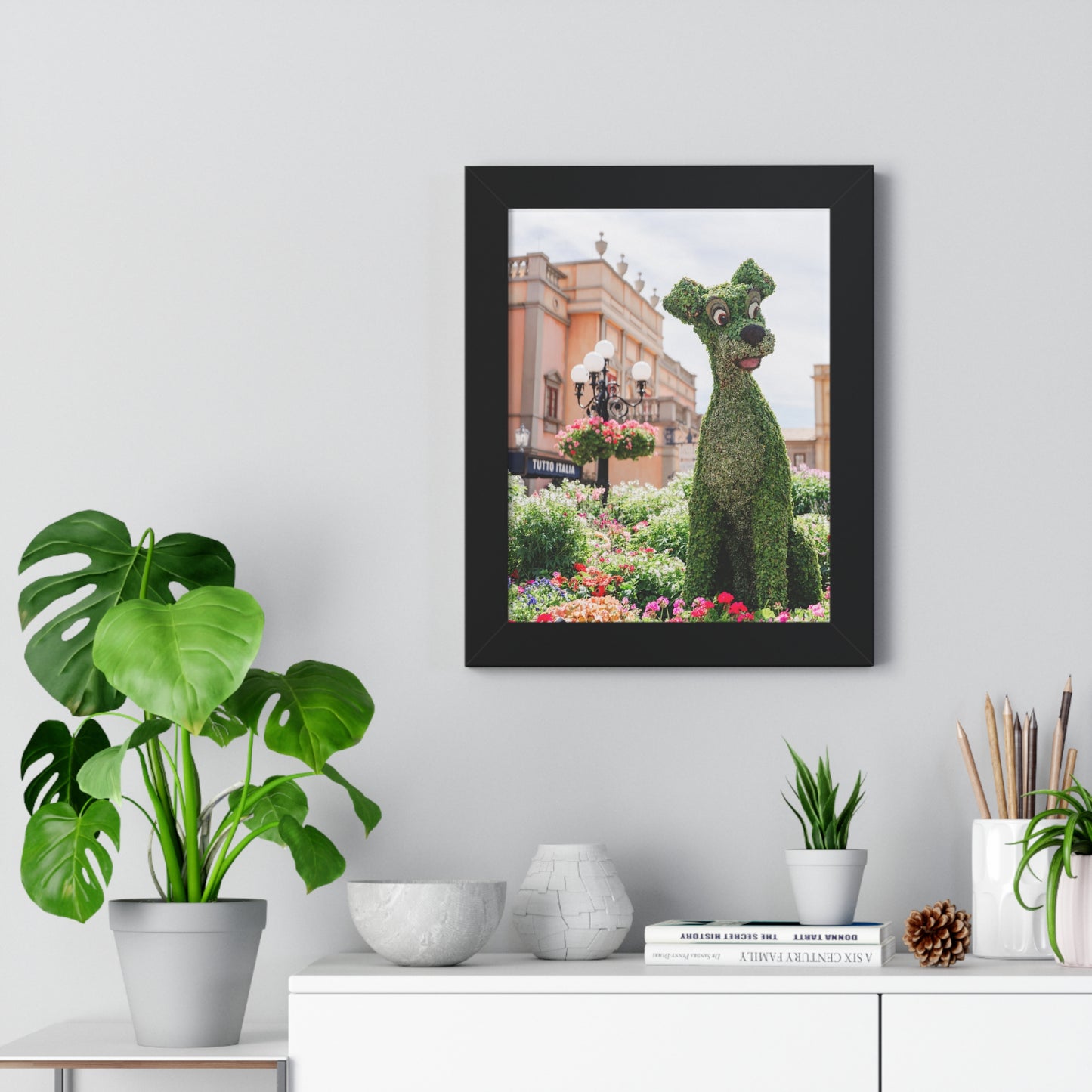 Flower Tramp - Framed Print