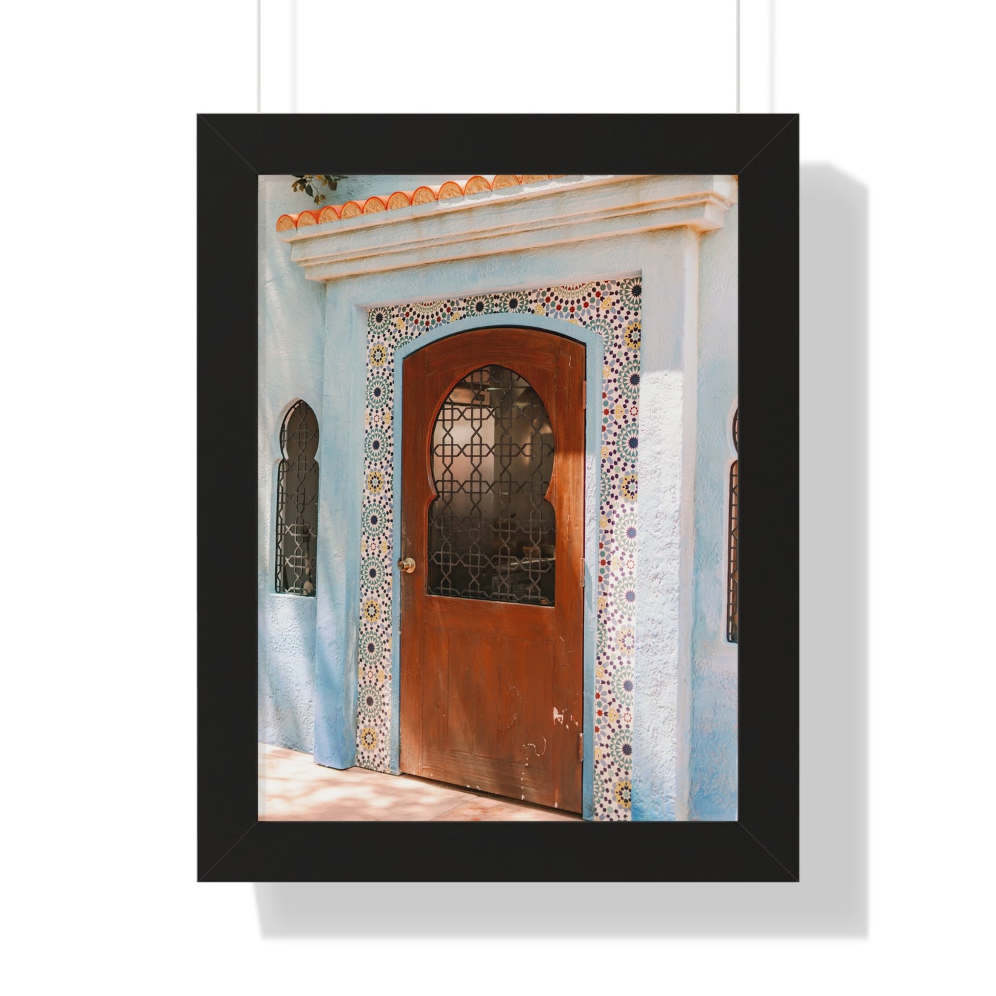 Door to A Magic Carpet Ride - Framed Print