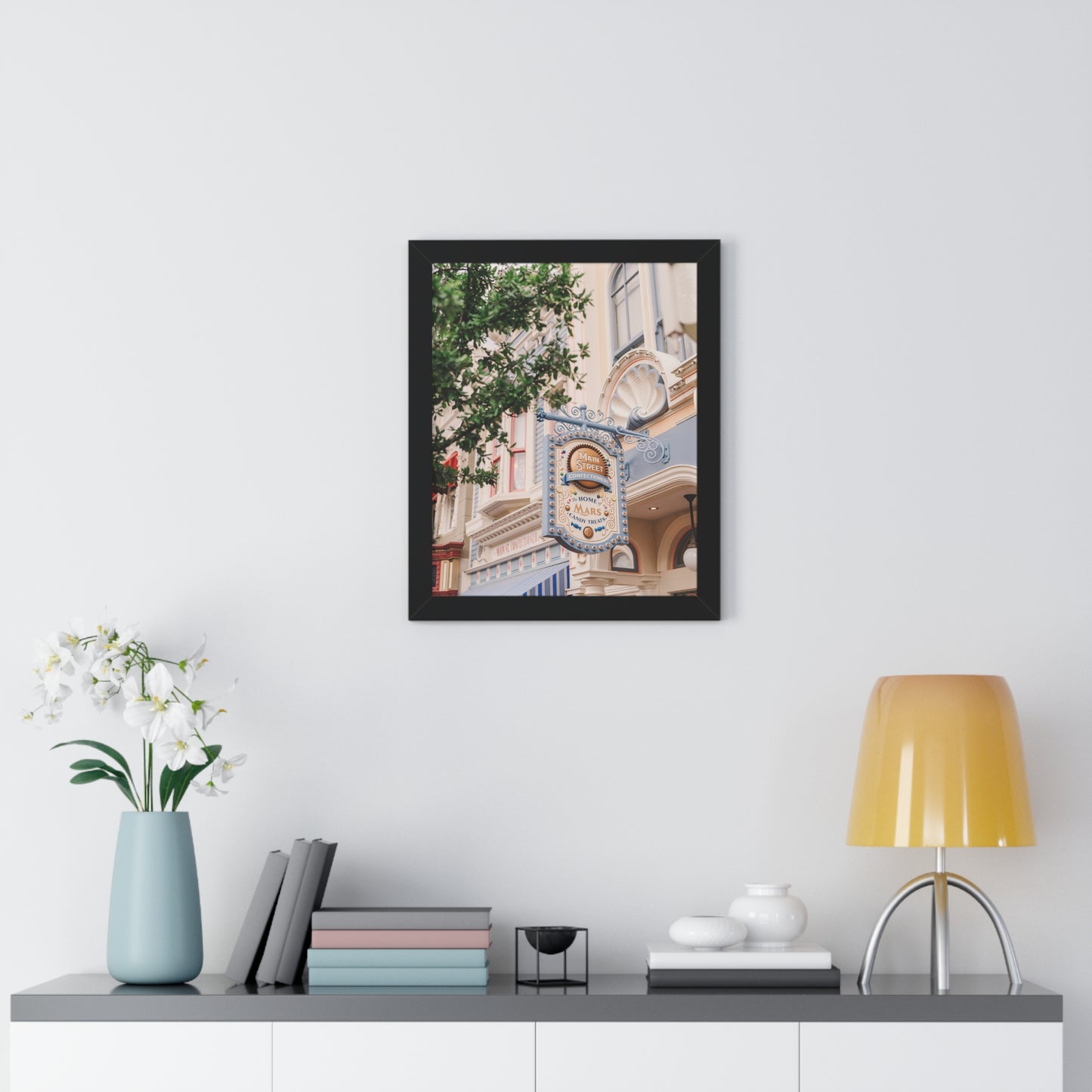 Main Street Sweets - Framed Print