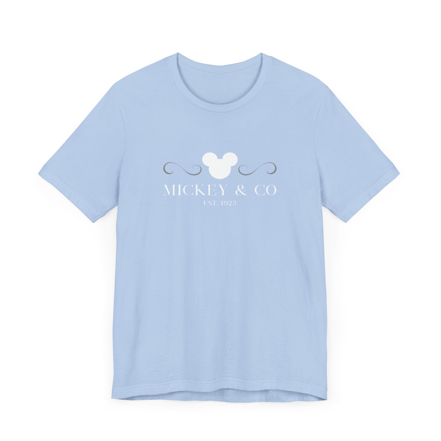 Mickey & Co White Lettering T-Shirt