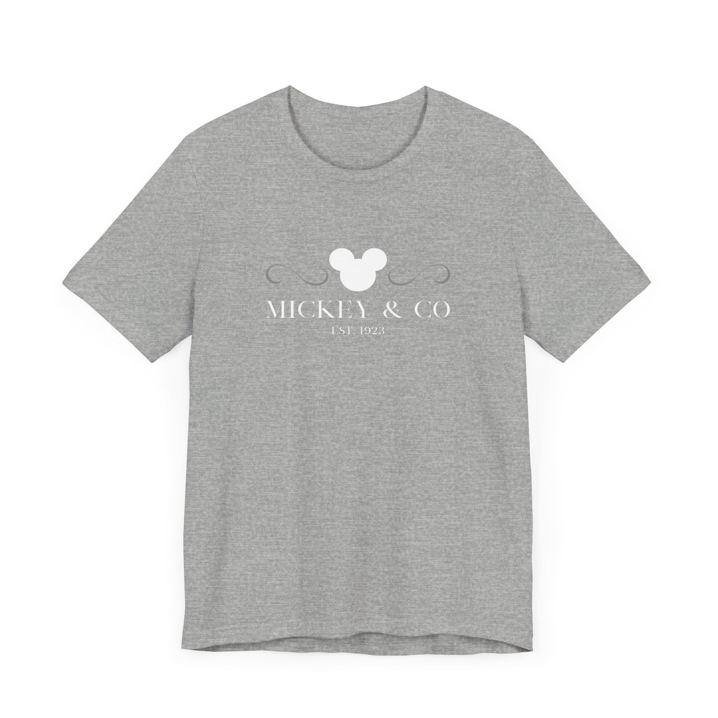 Mickey & Co White Lettering T-Shirt