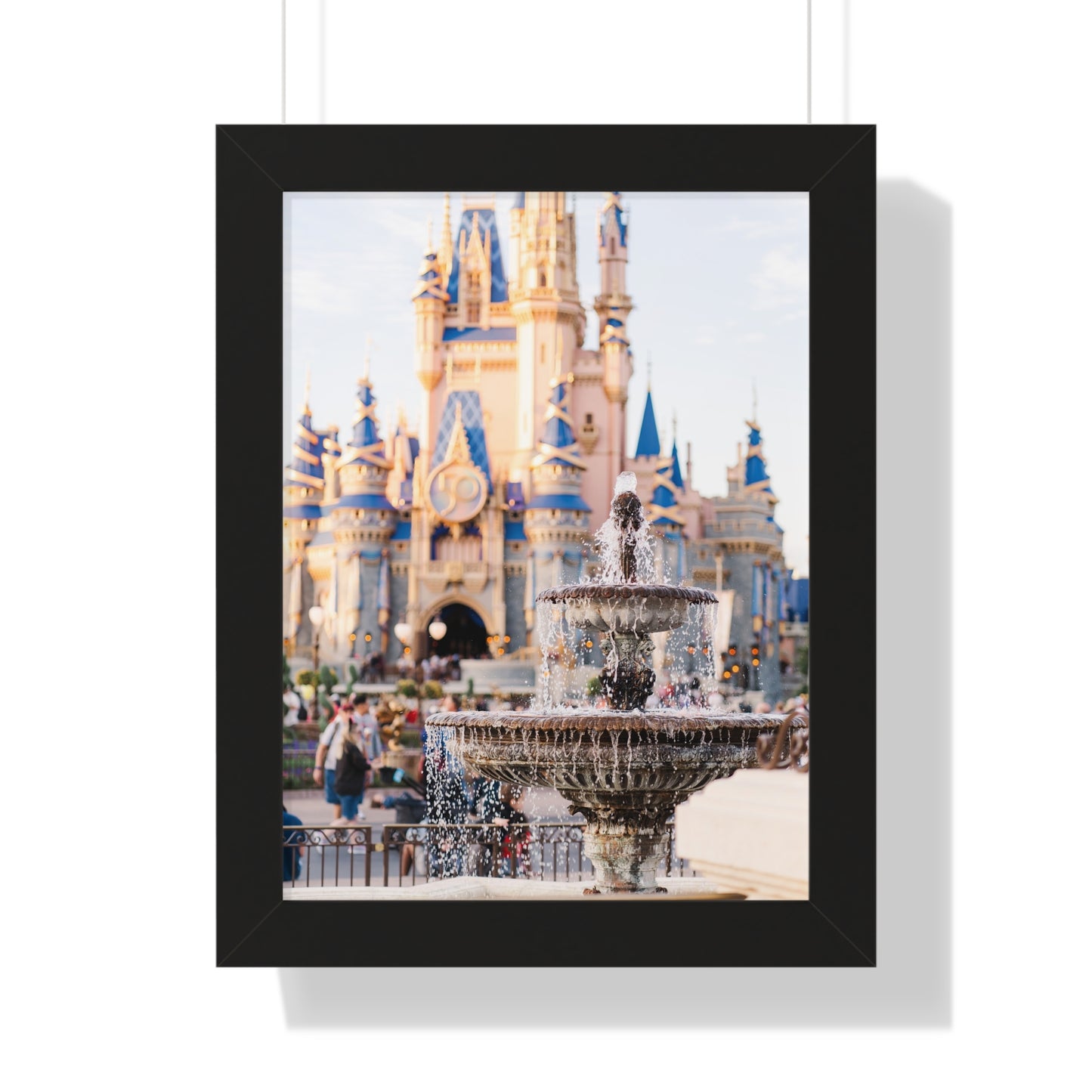 Magic Fountain - Framed Print