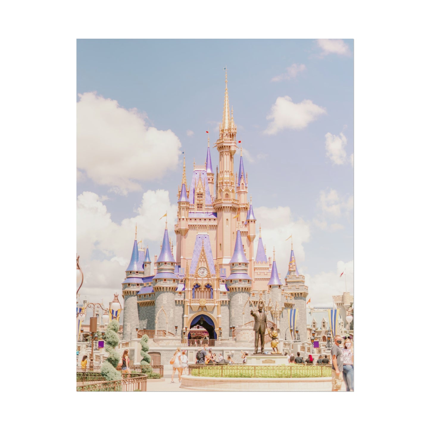 Pink Castle - Unframed Print