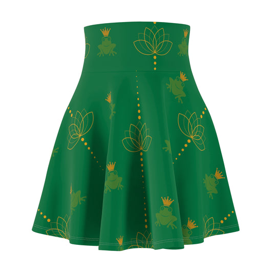 Lotus & Frog Prince | Women's Skater Skirt