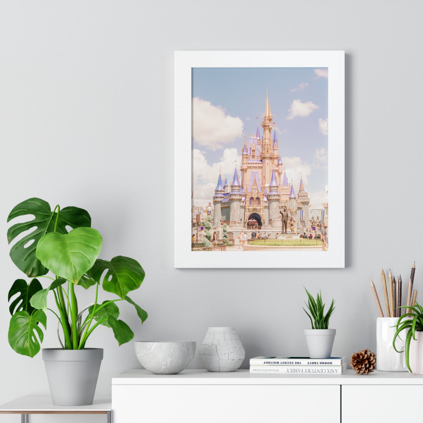 Dreamy Castle - Framed Print