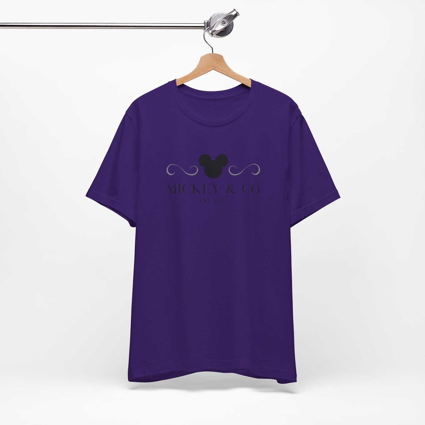 Mickey & Co Black Lettering T-Shirt