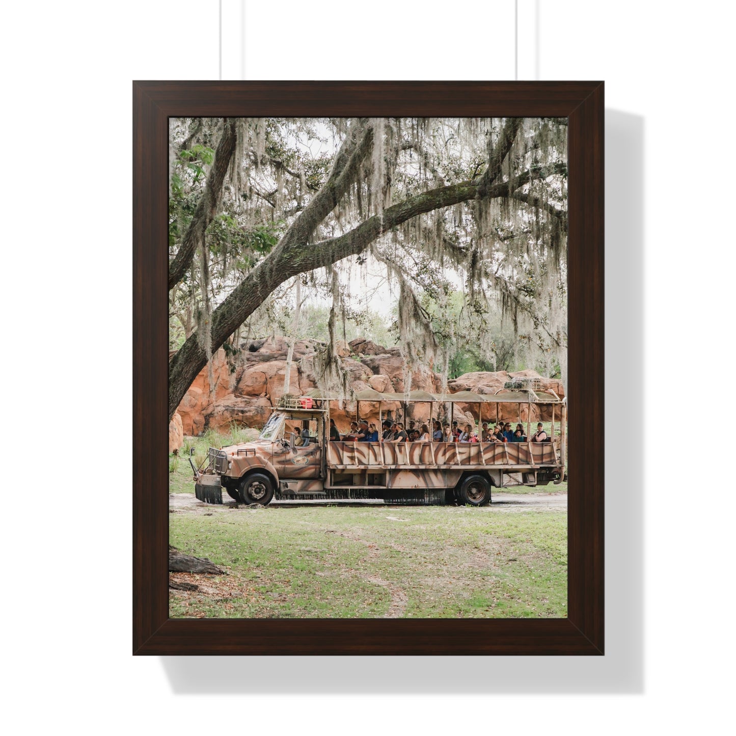 The Animal Realm Safari - Framed Print