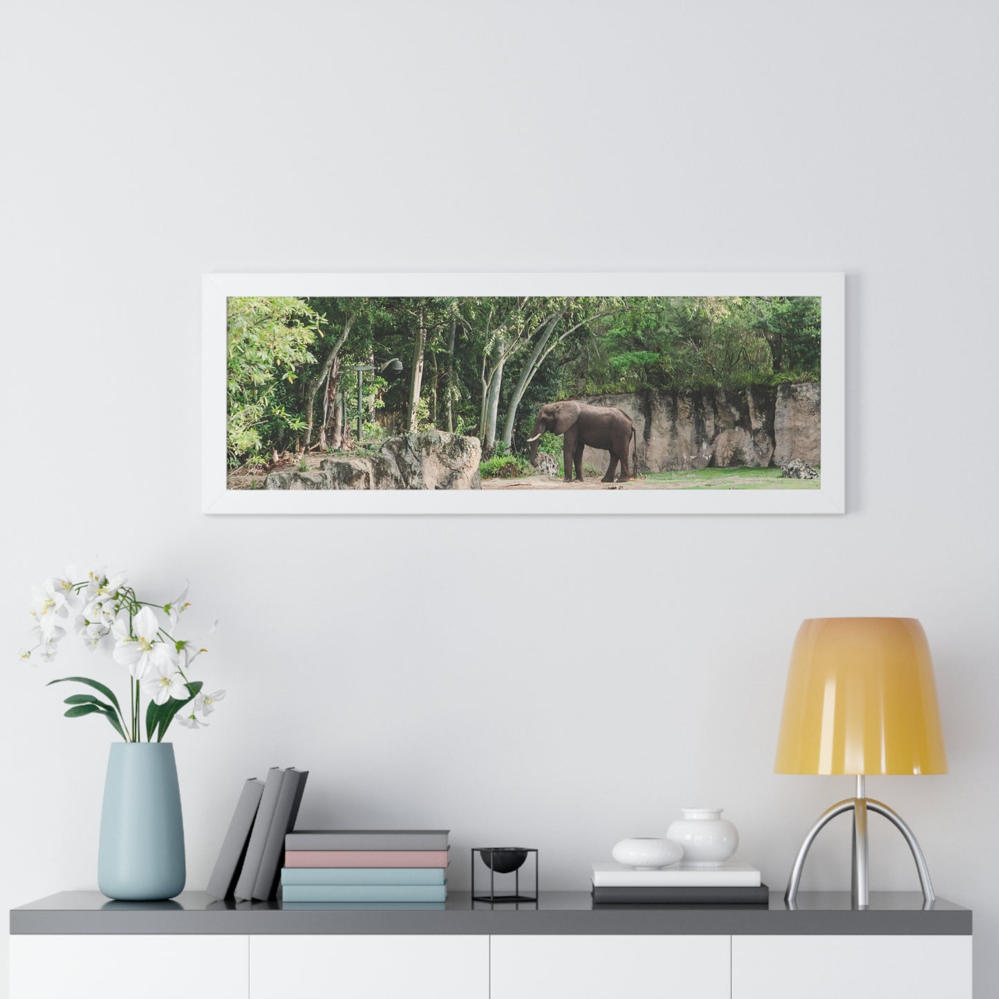 Kingdom Elephant - Framed Print