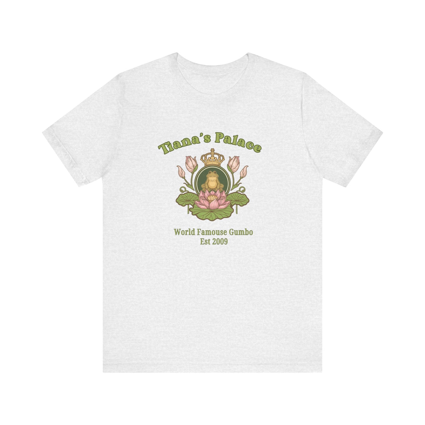 Tiana's Palace Frog Prince Logo T-Shirt