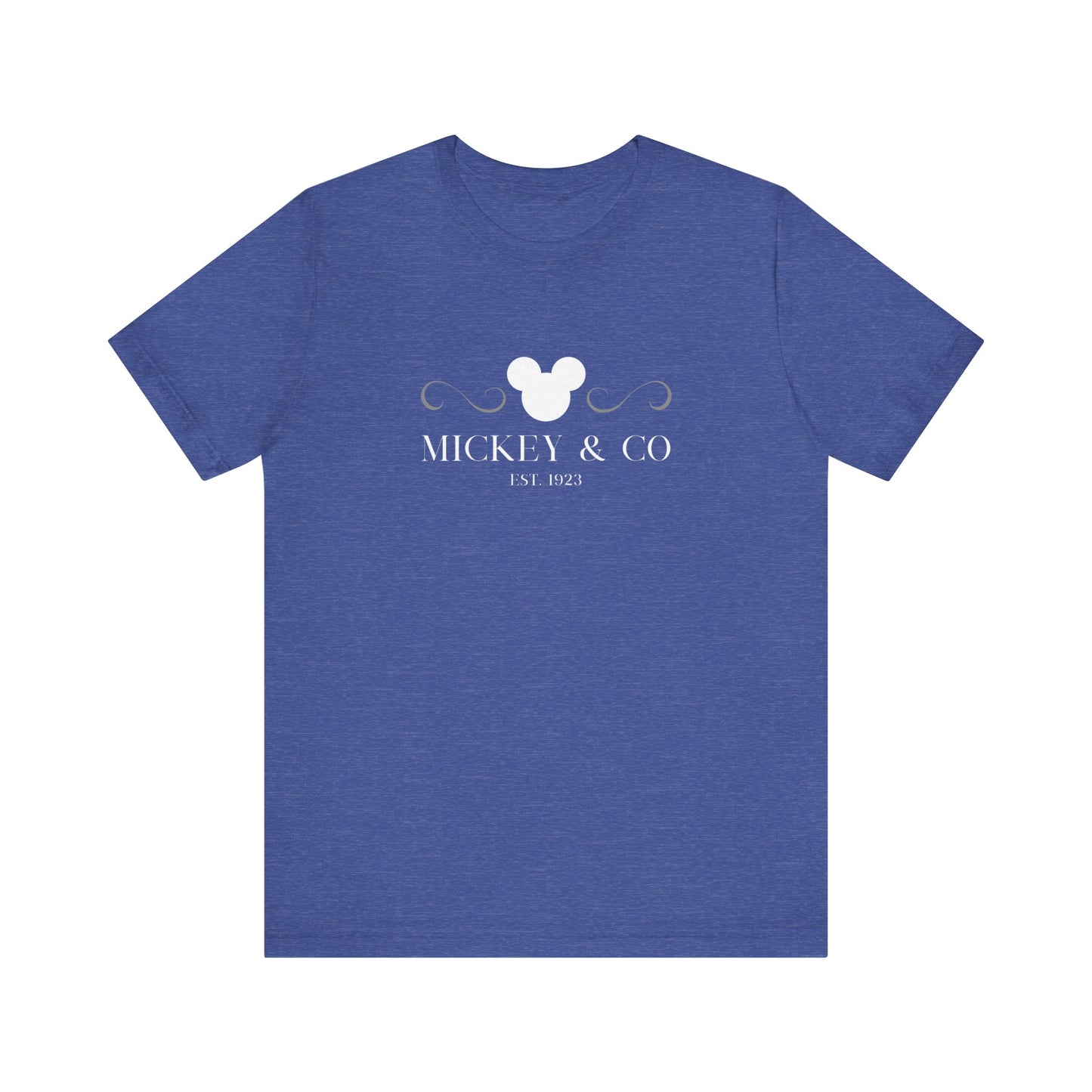 Mickey & Co White Lettering T-Shirt