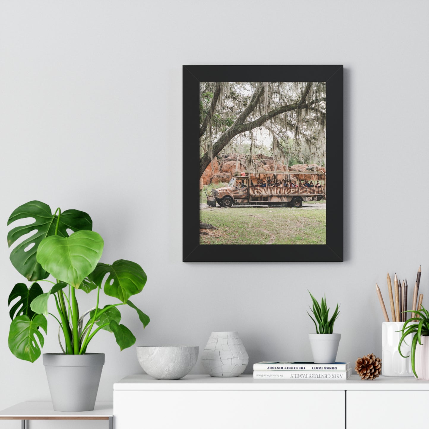 The Animal Realm Safari - Framed Print