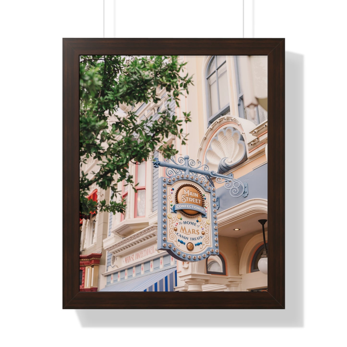 Main Street Sweets - Framed Print