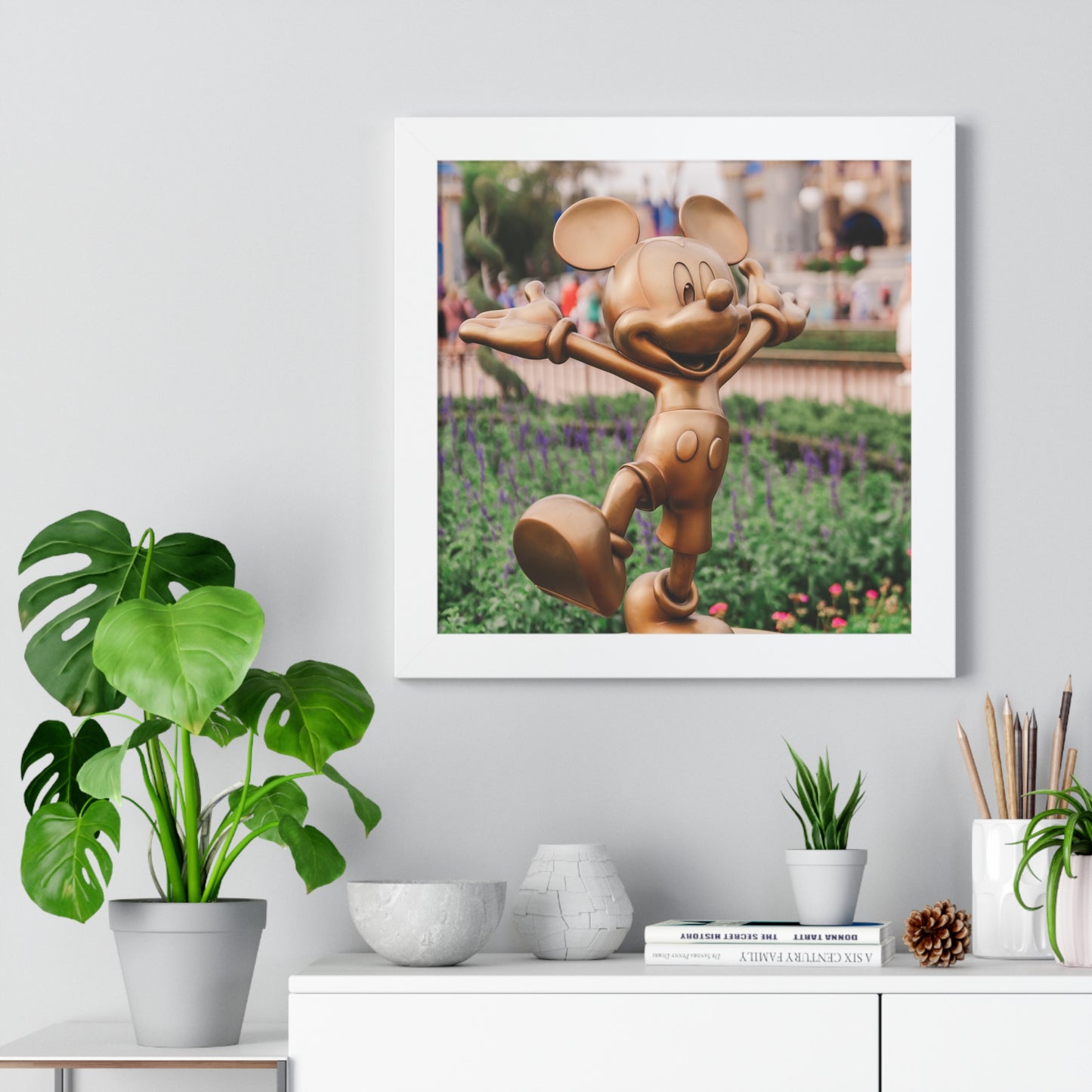 Golden Male Mouse - Framed Print