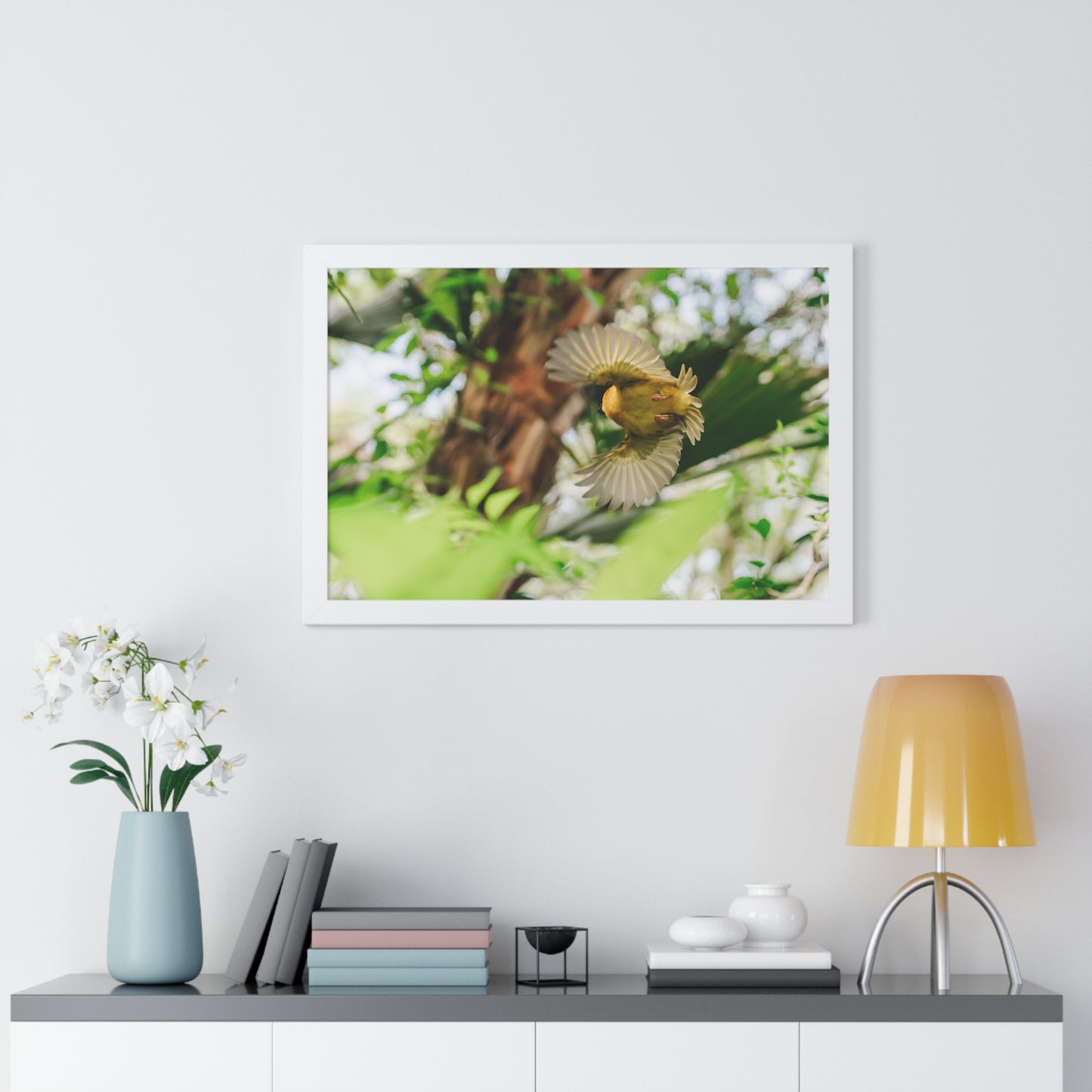 Flight in the Animal Realm - Framed Print