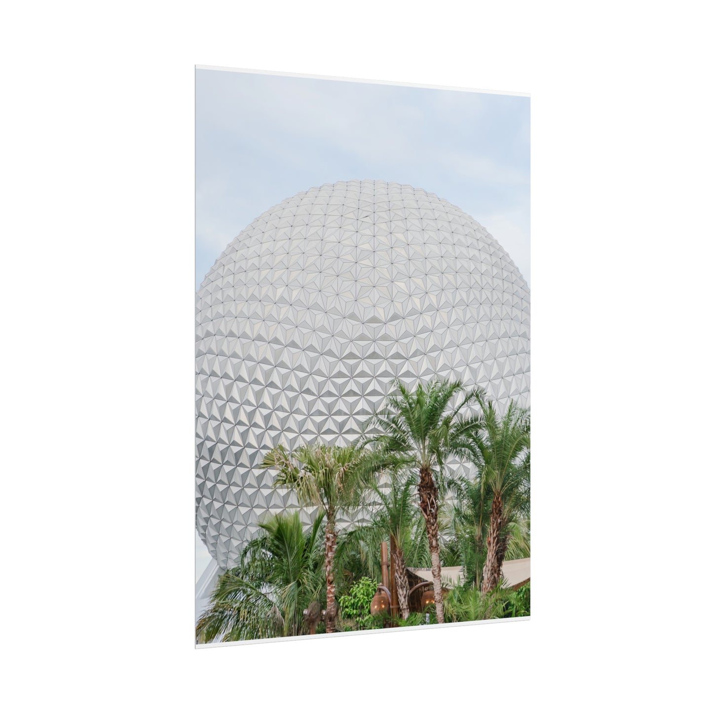 Tropical Golf Ball - Unframed Print